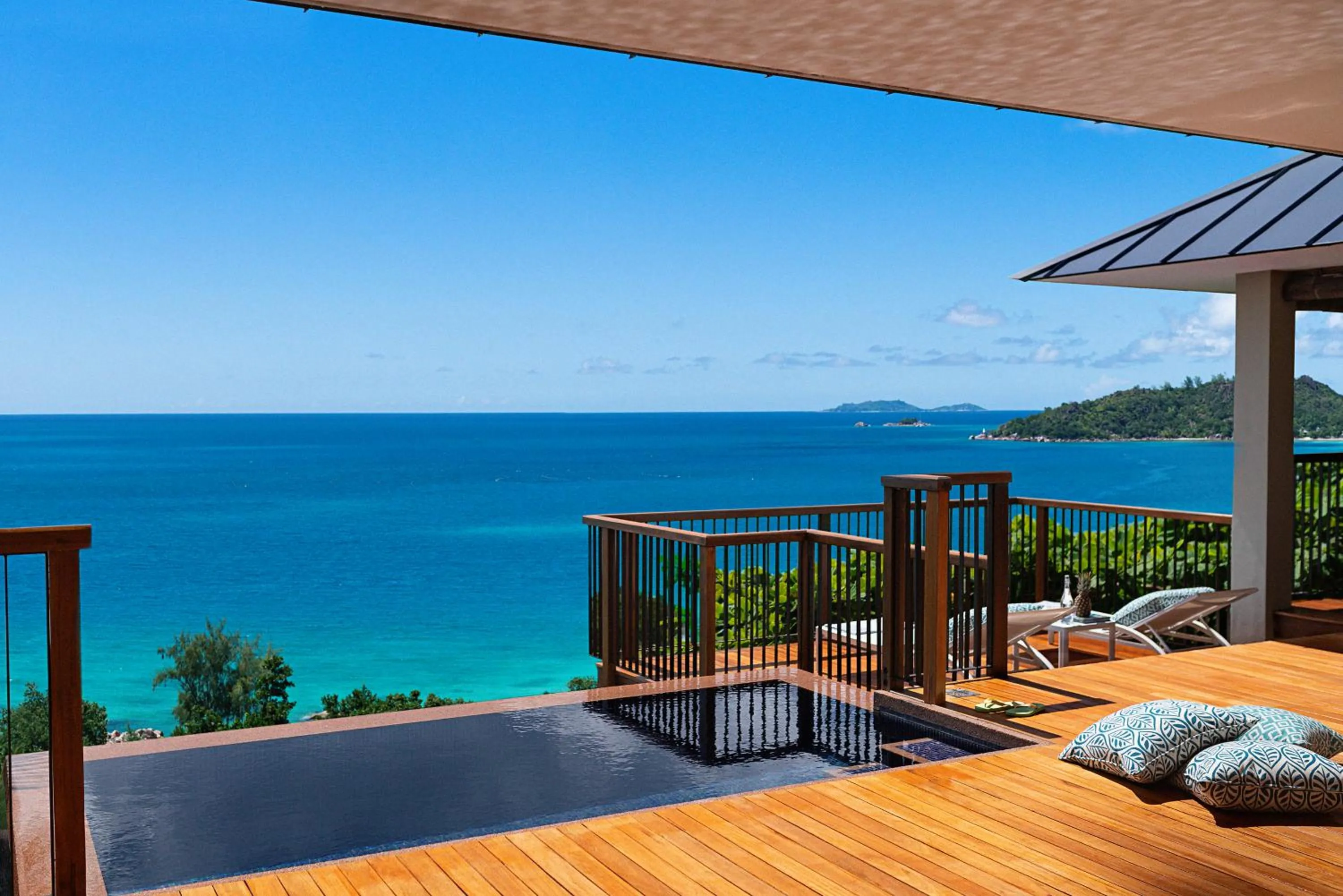 Balcony/Terrace in Raffles Seychelles