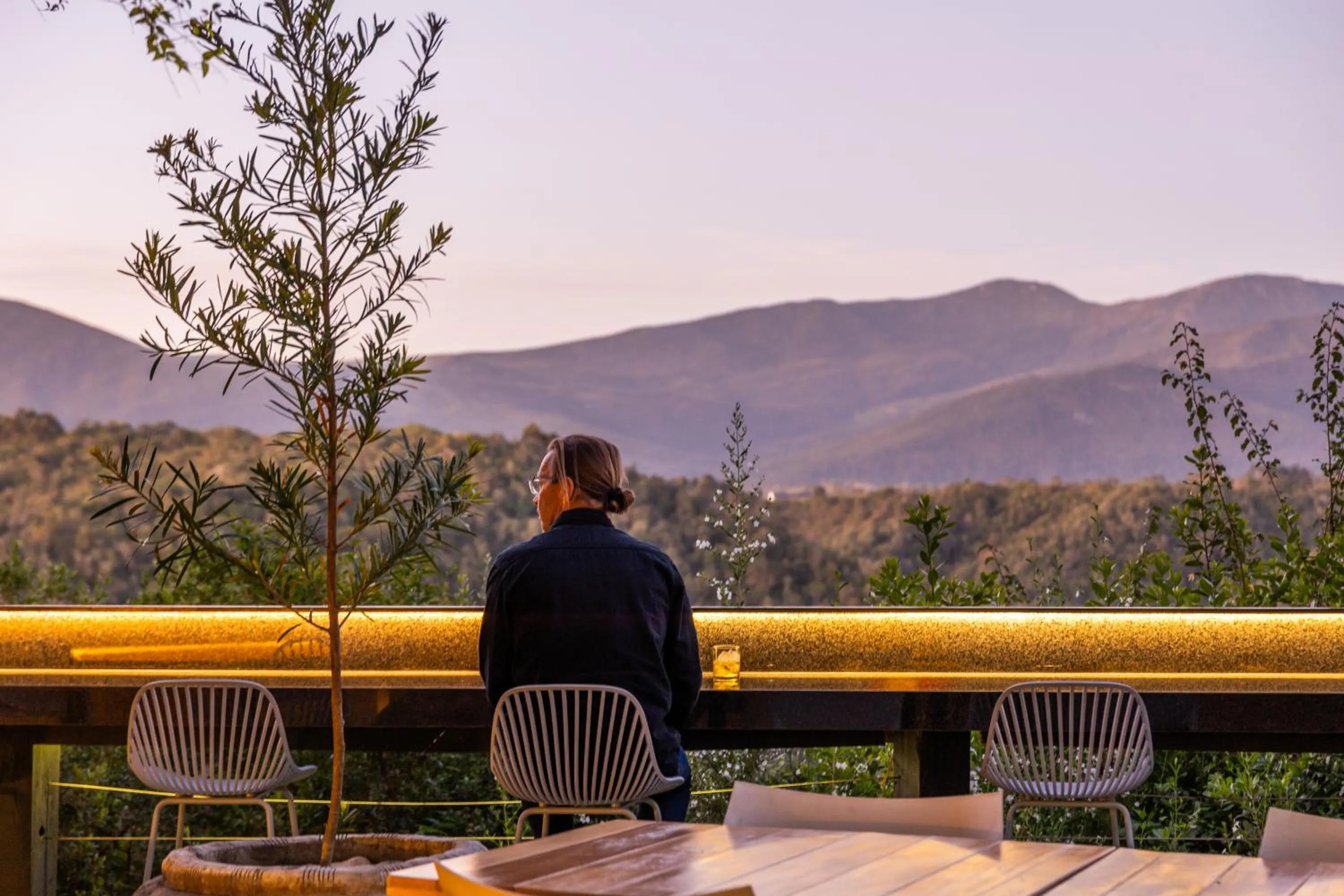 People in Hog Hollow Country Lodge