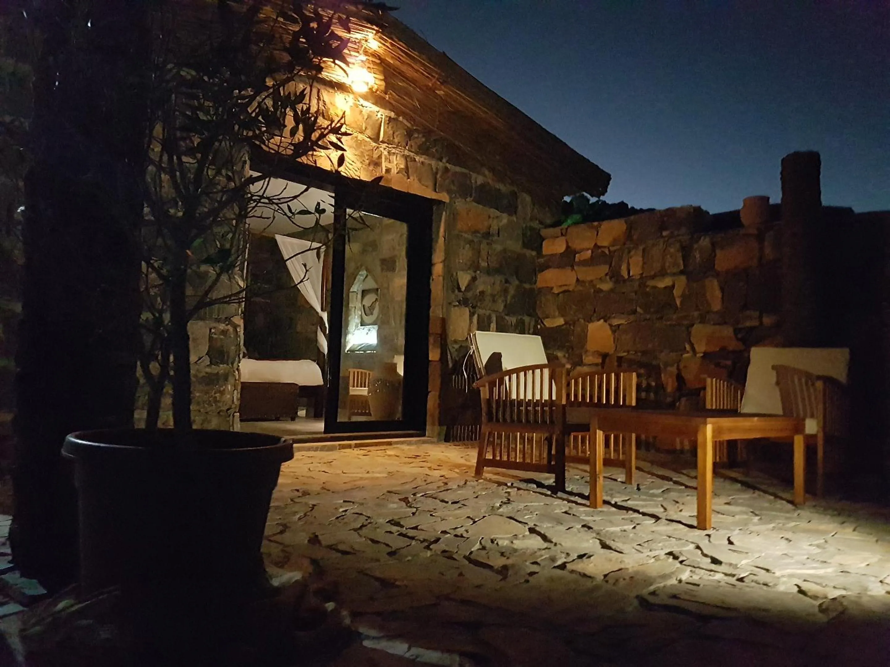 Seating area in Sama Heights Resort