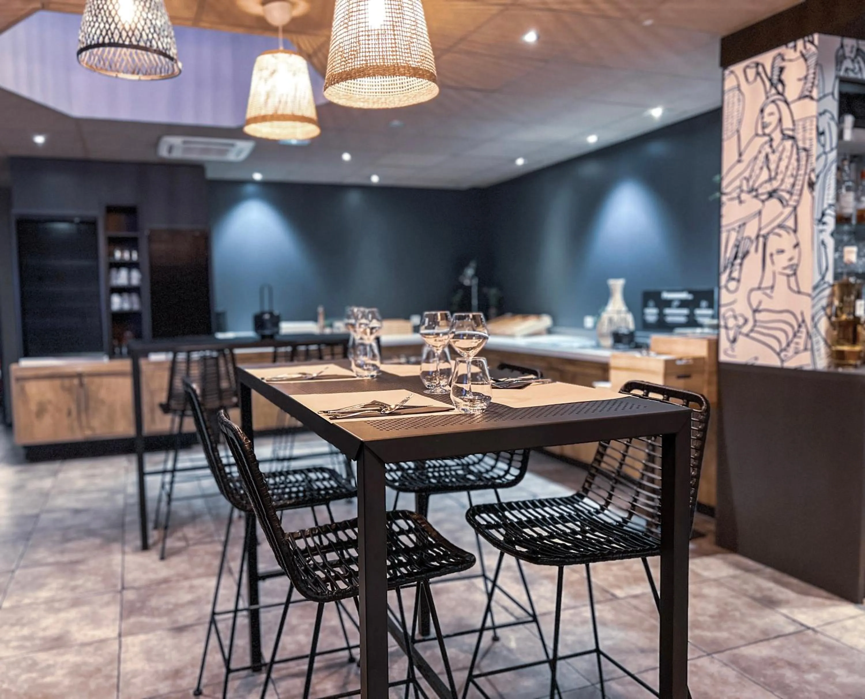 Restaurant/places to eat in ibis Nîmes Ouest - A9