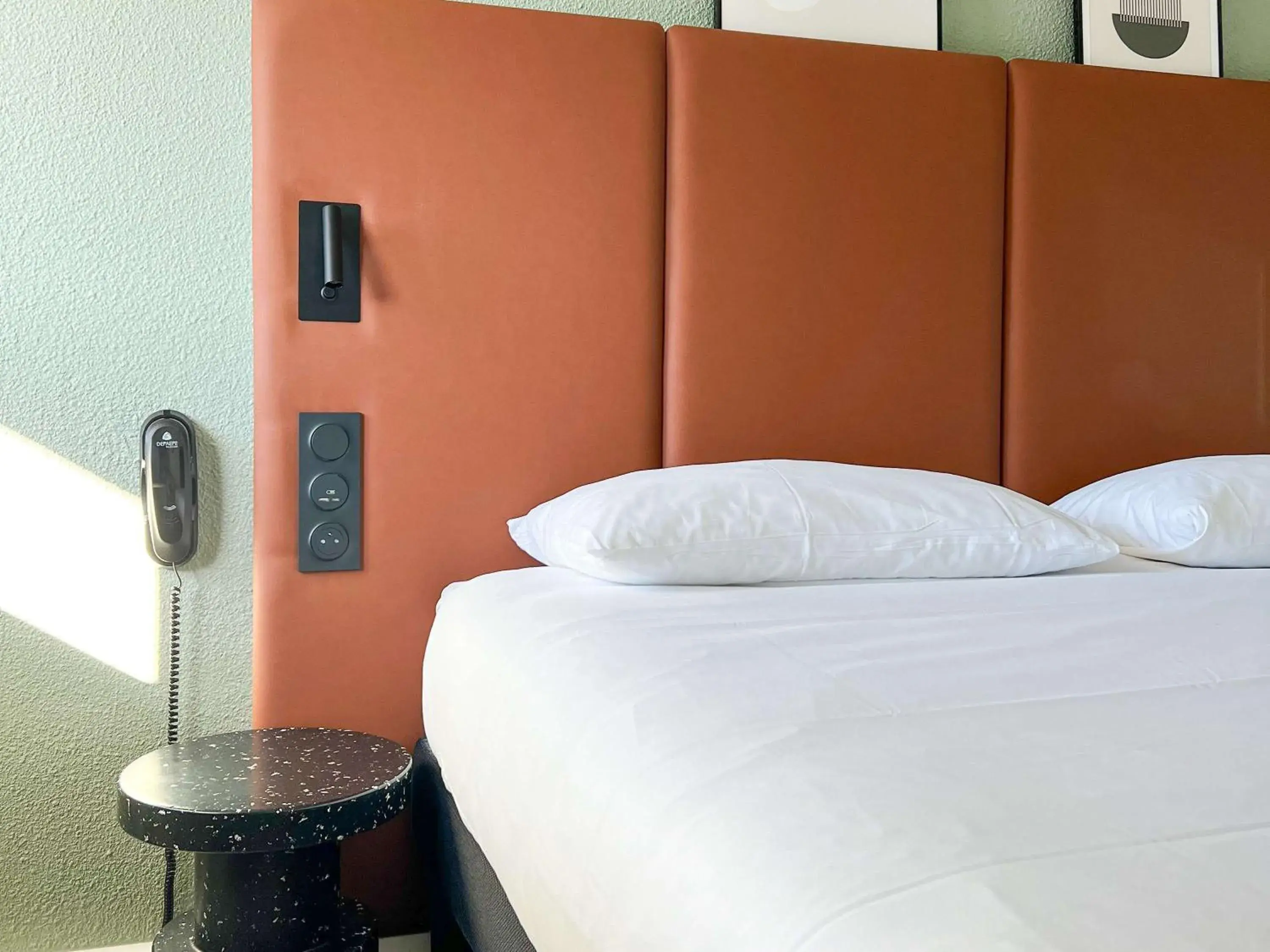 Bedroom, Bed in ibis Nîmes Ouest - A9 Bedroom, Bed in ibis Nîmes Ouest - A9