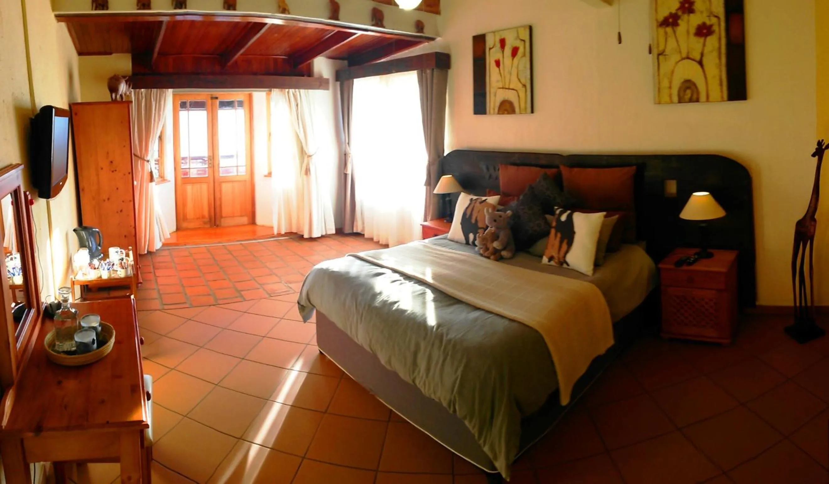 Bedroom, Bed in Acra-Retreat Mountain View Lodge