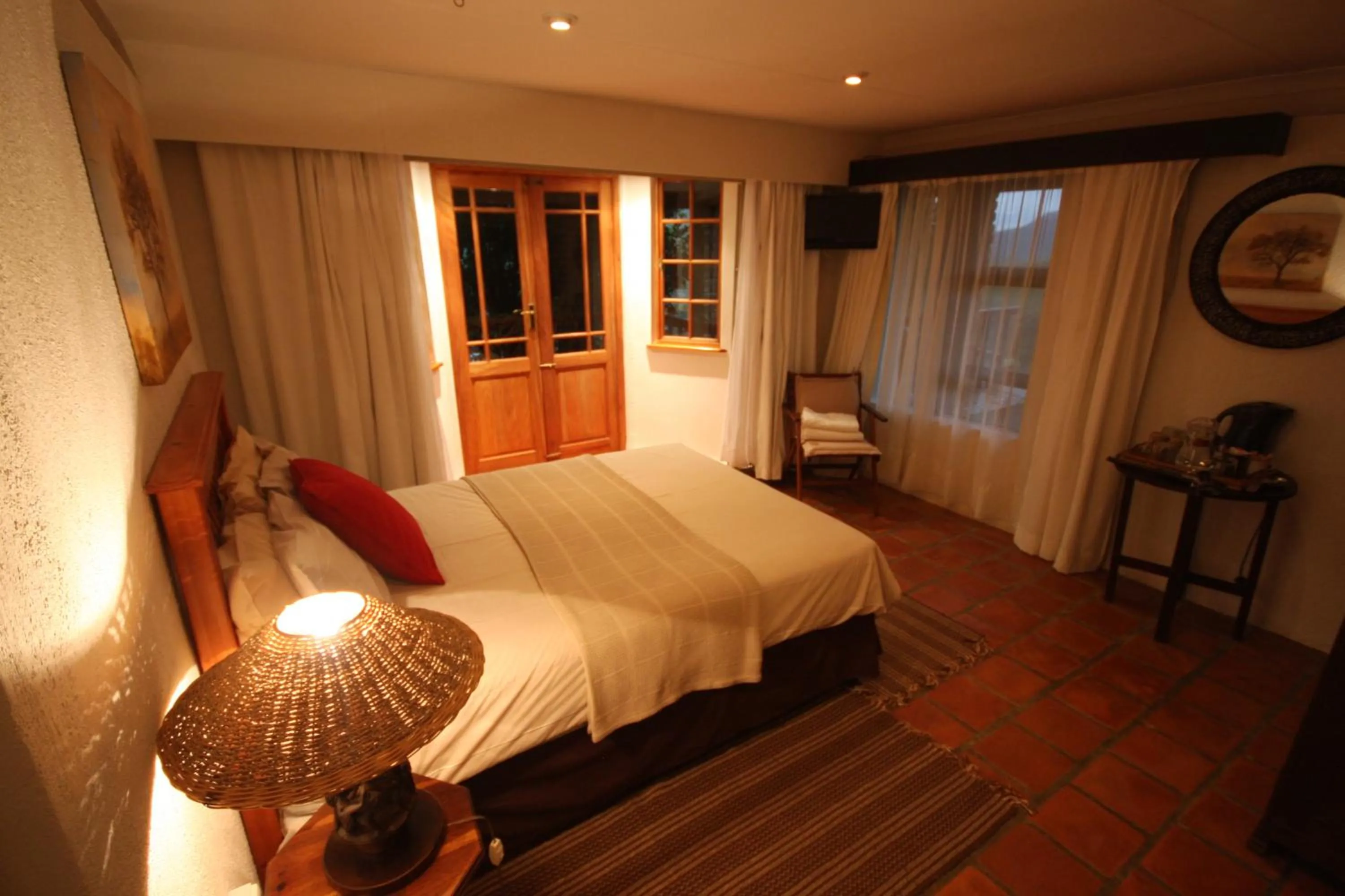 Bedroom, Bed in Acra-Retreat Mountain View Lodge