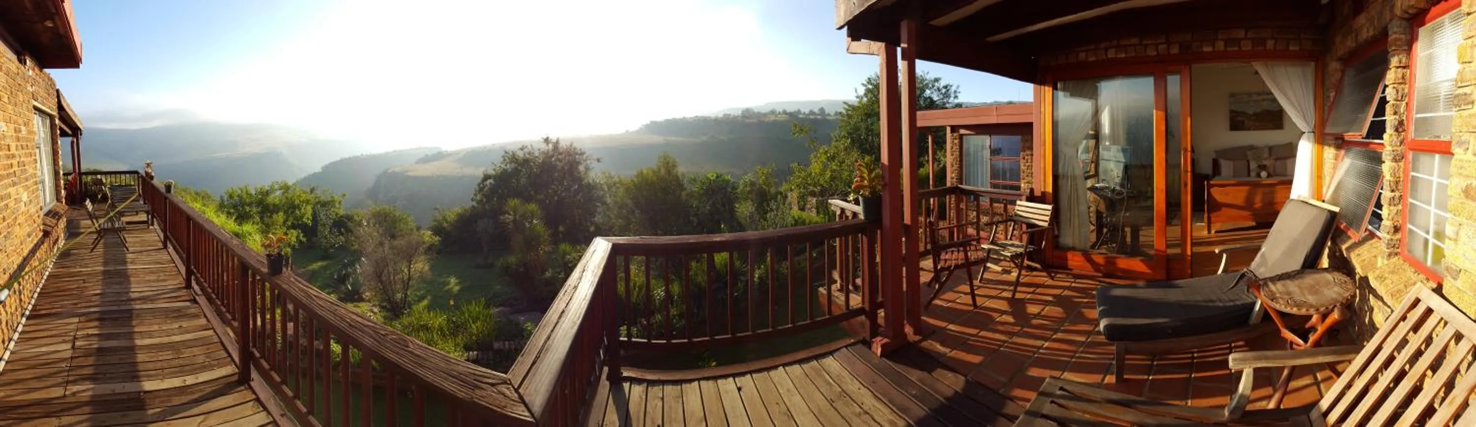 Garden in Acra-Retreat Mountain View Lodge