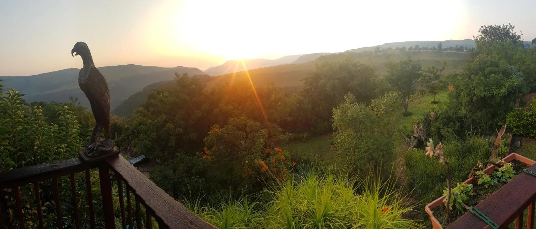 Garden in Acra-Retreat Mountain View Lodge