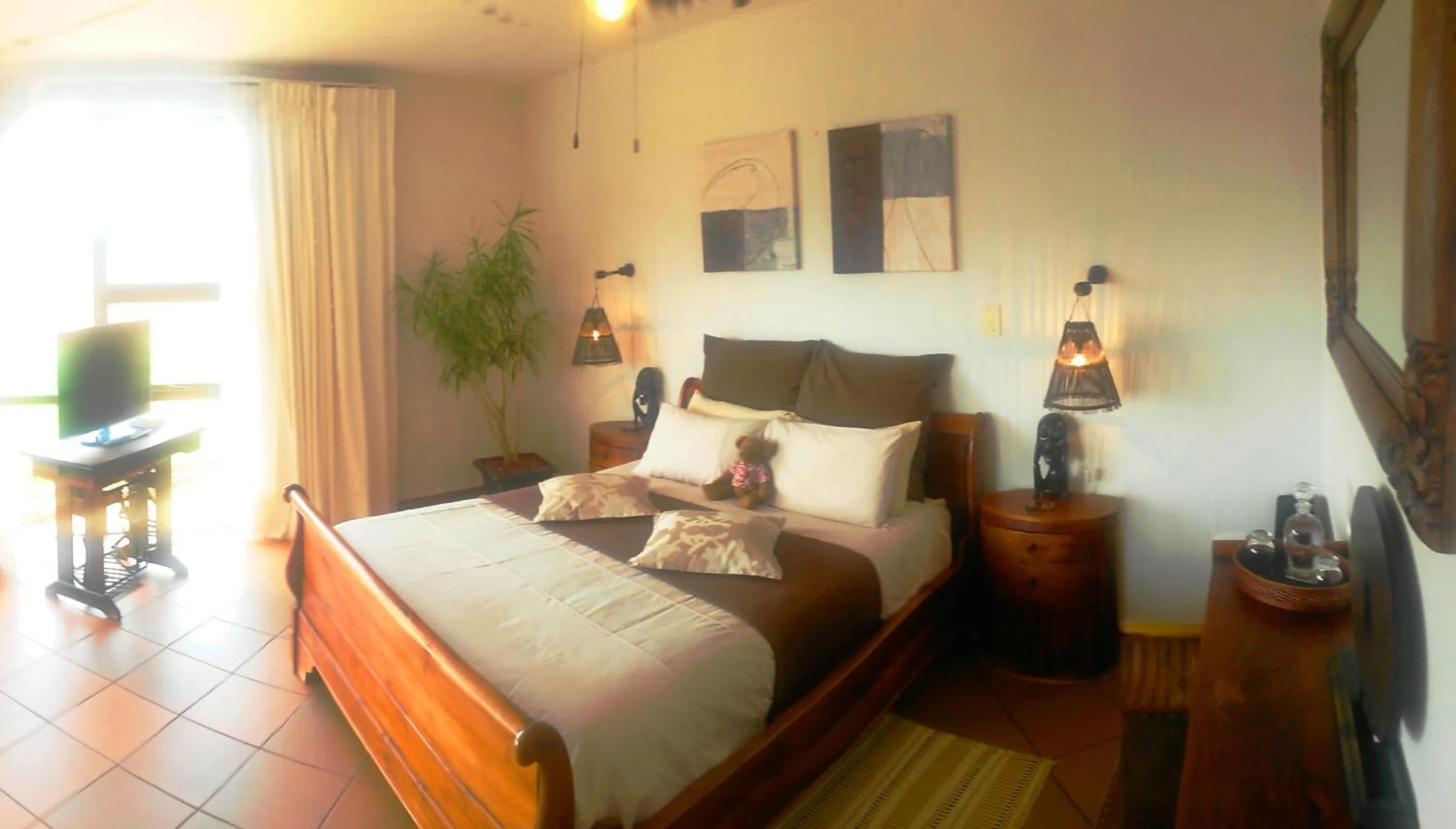 Bedroom, Bed in Acra-Retreat Mountain View Lodge