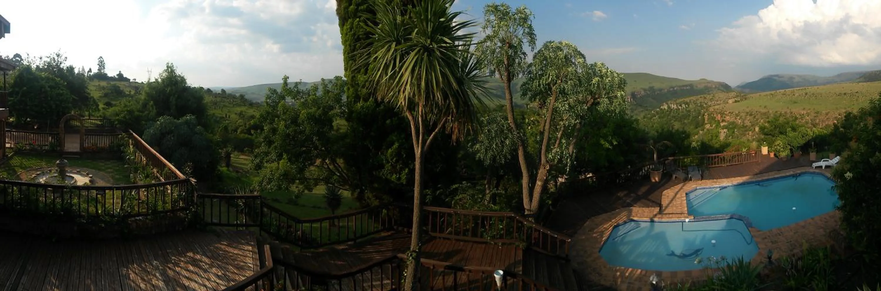 Garden in Acra-Retreat Mountain View Lodge