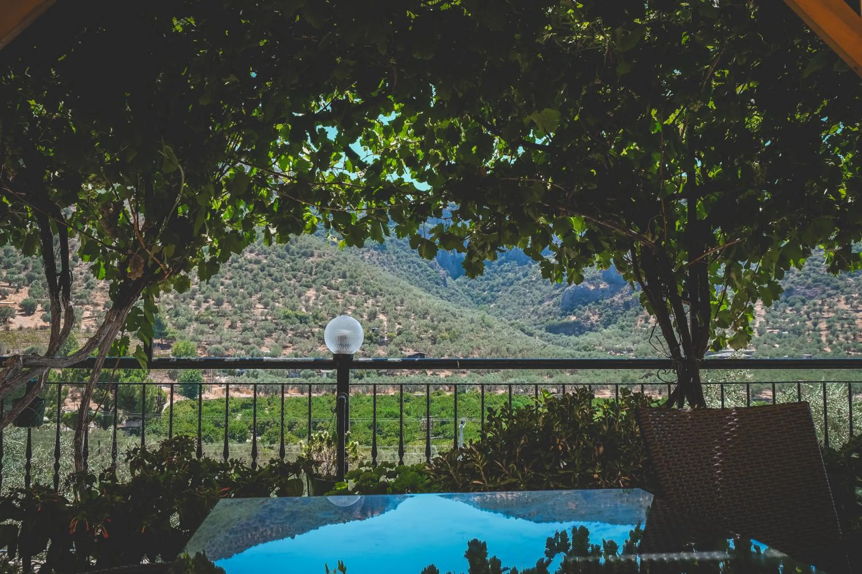 Mountain view in Natureland Efes Pension