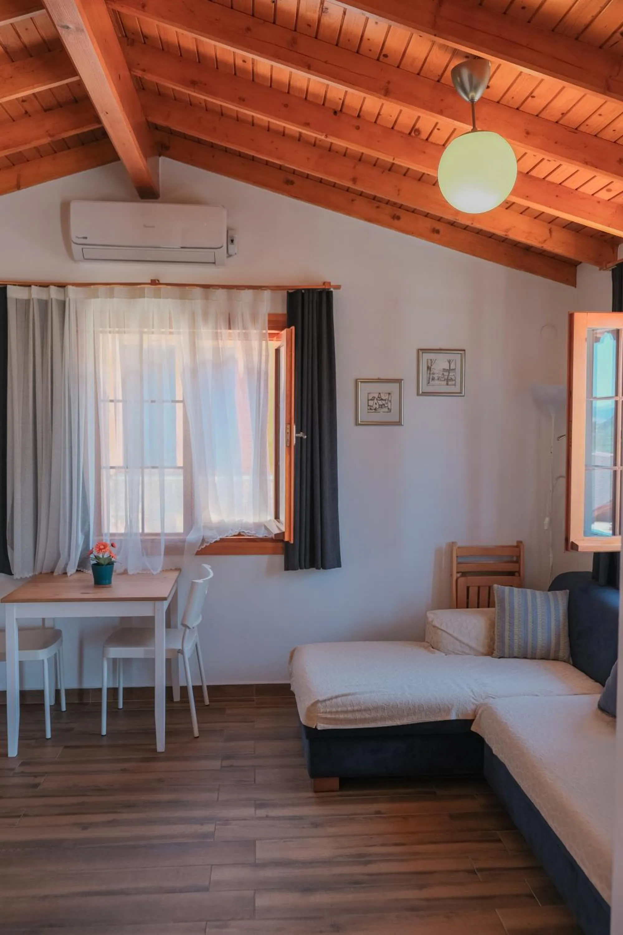 Seating area, Bed in Natureland Efes Pension