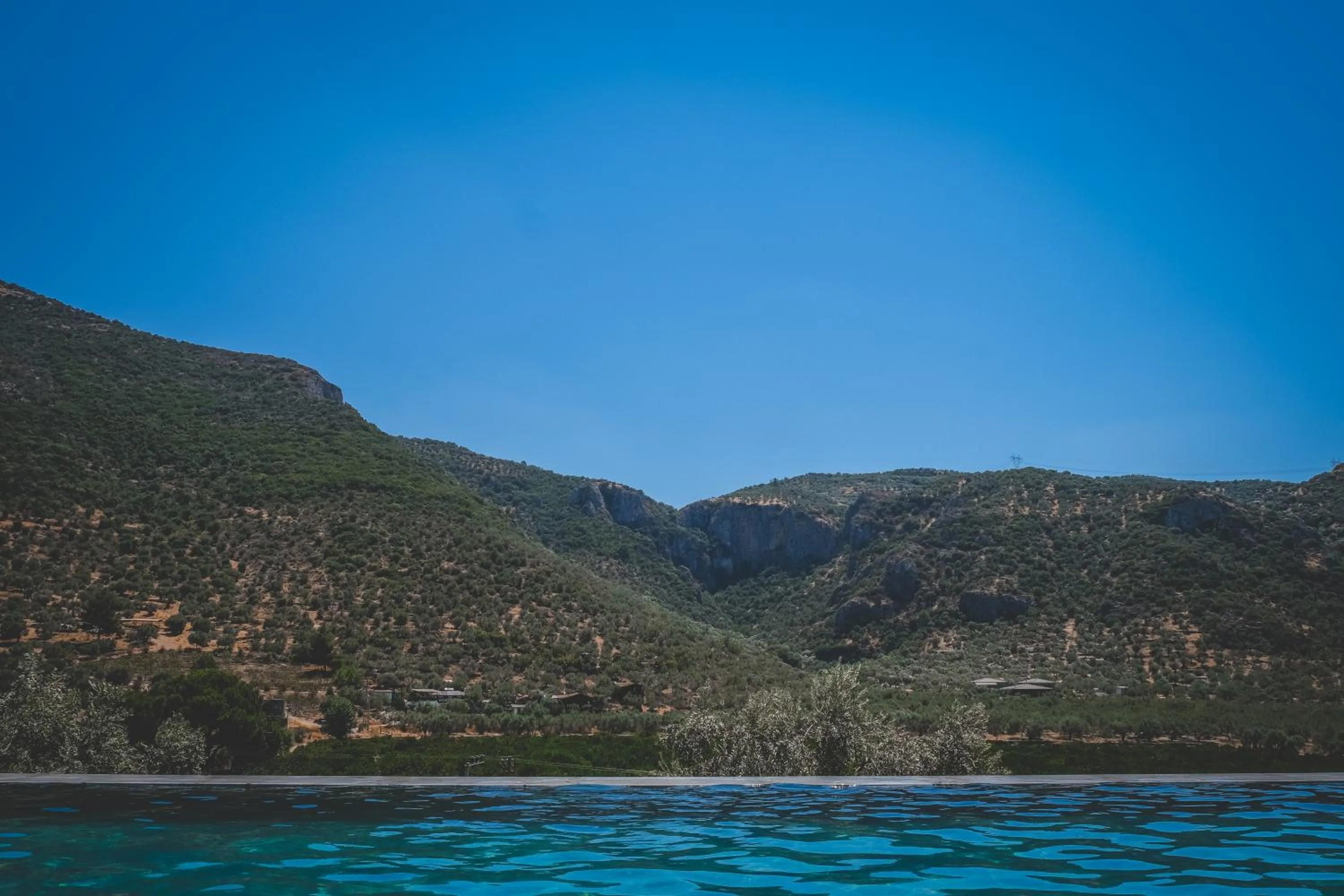 Mountain view in Natureland Efes Pension