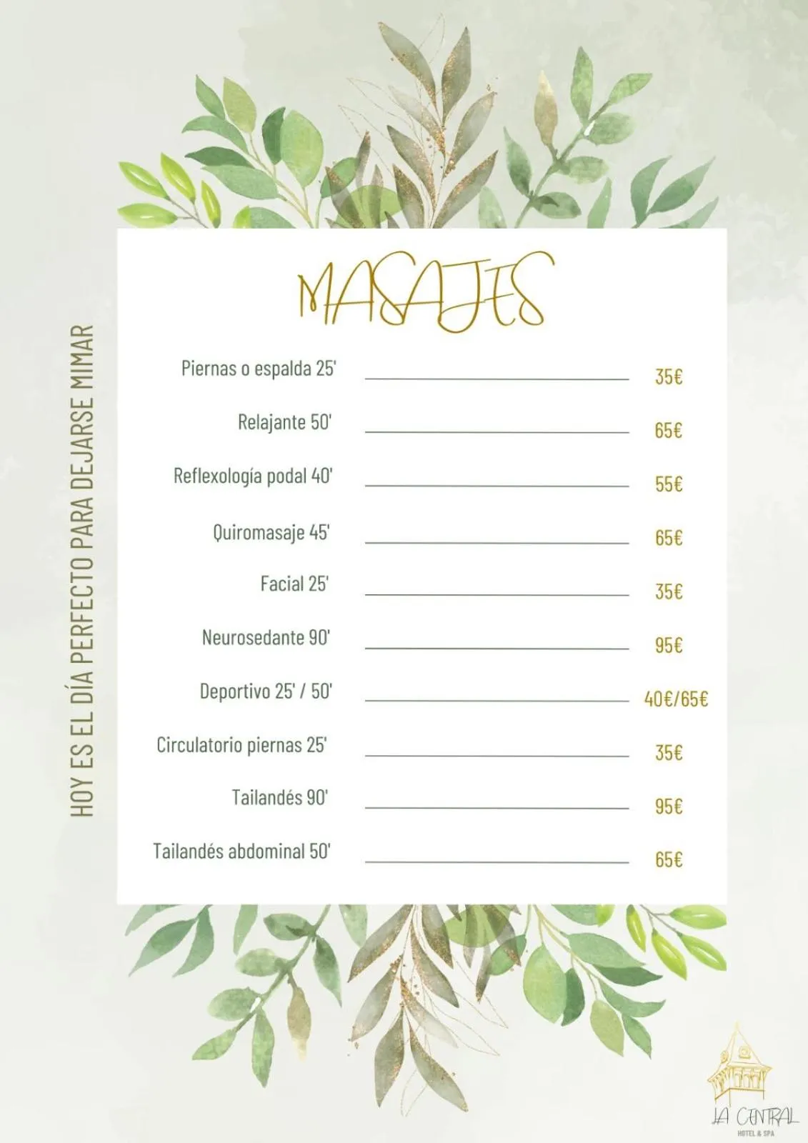 Spa and wellness centre/facilities in Hotel Spa La Central - Adults Only