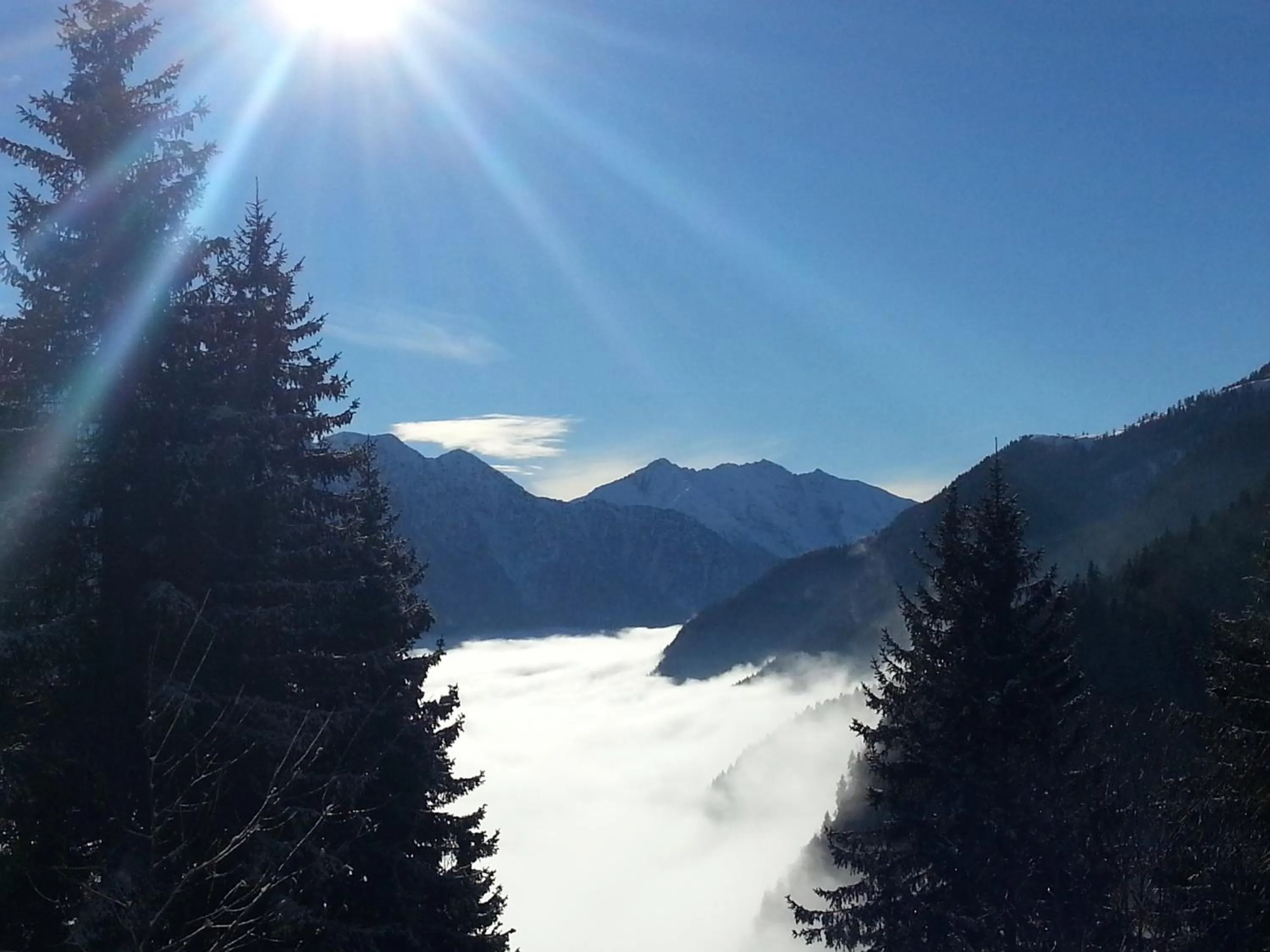 Natural landscape in AR Mountains Lodge Villachiara