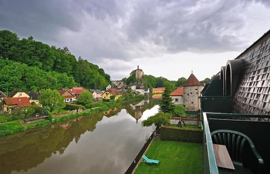 River view in Stadthotel Raabs an der Thaya