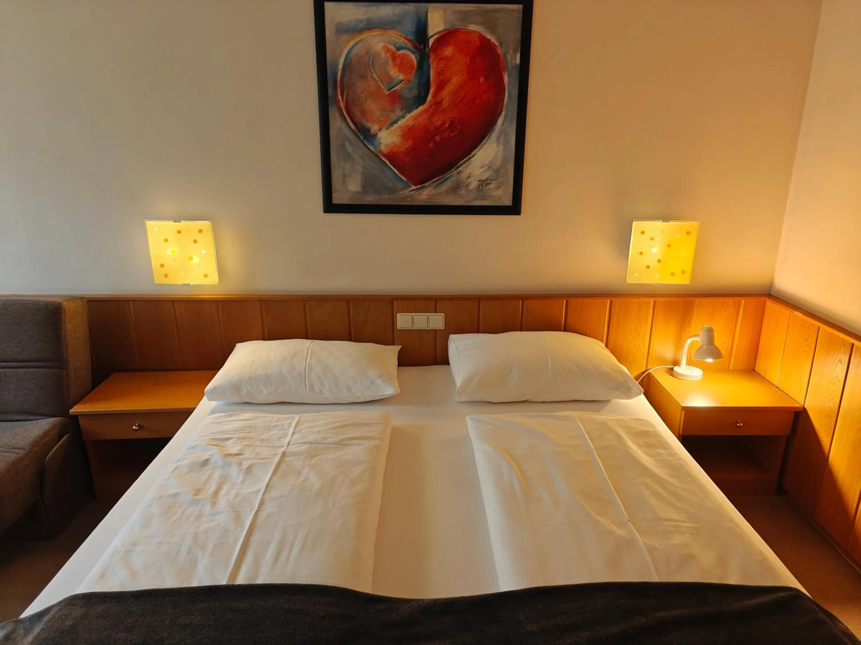 Bed in Stadthotel Raabs an der Thaya