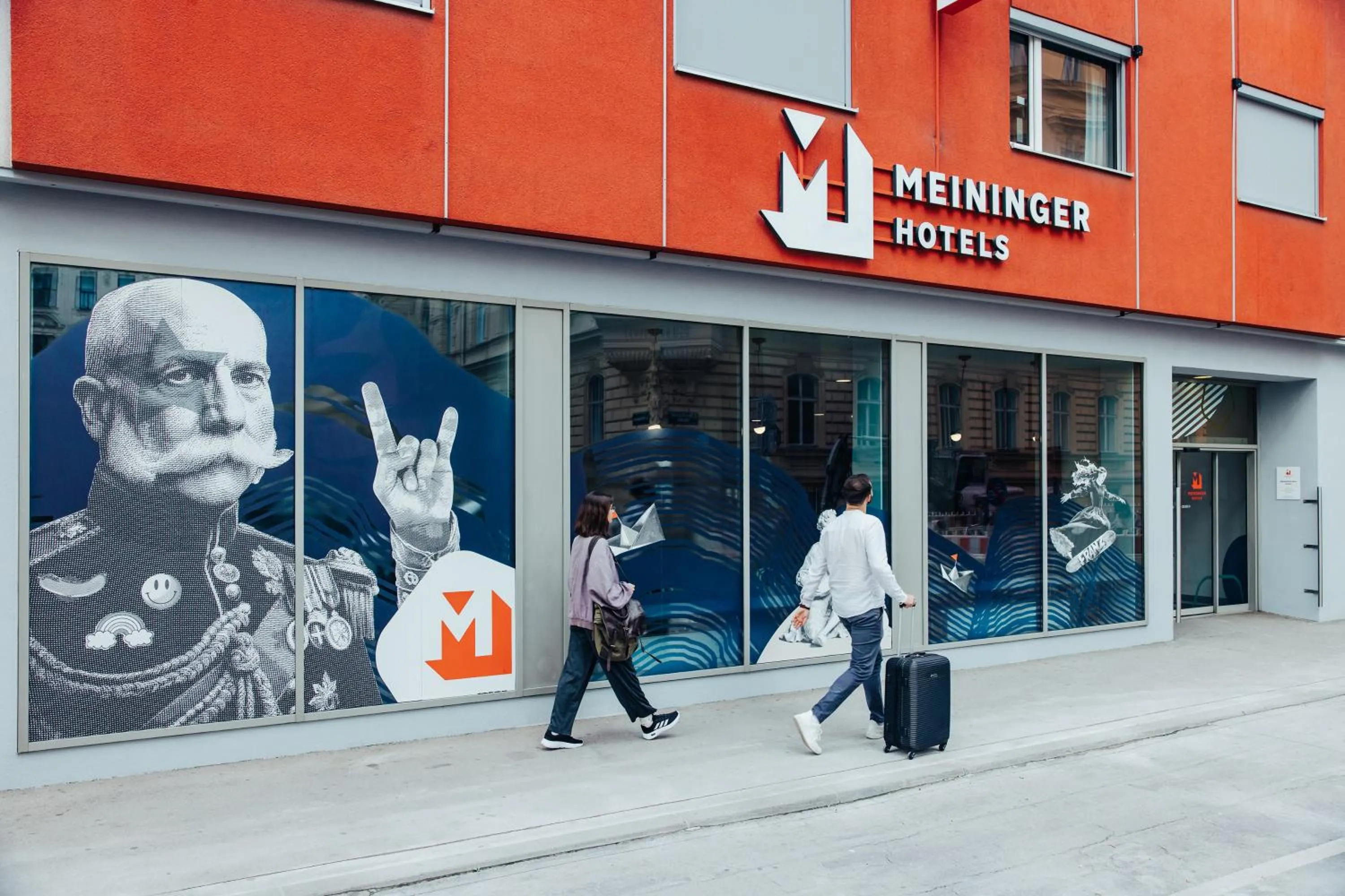 Property building in MEININGER Hotel Wien Downtown Franz