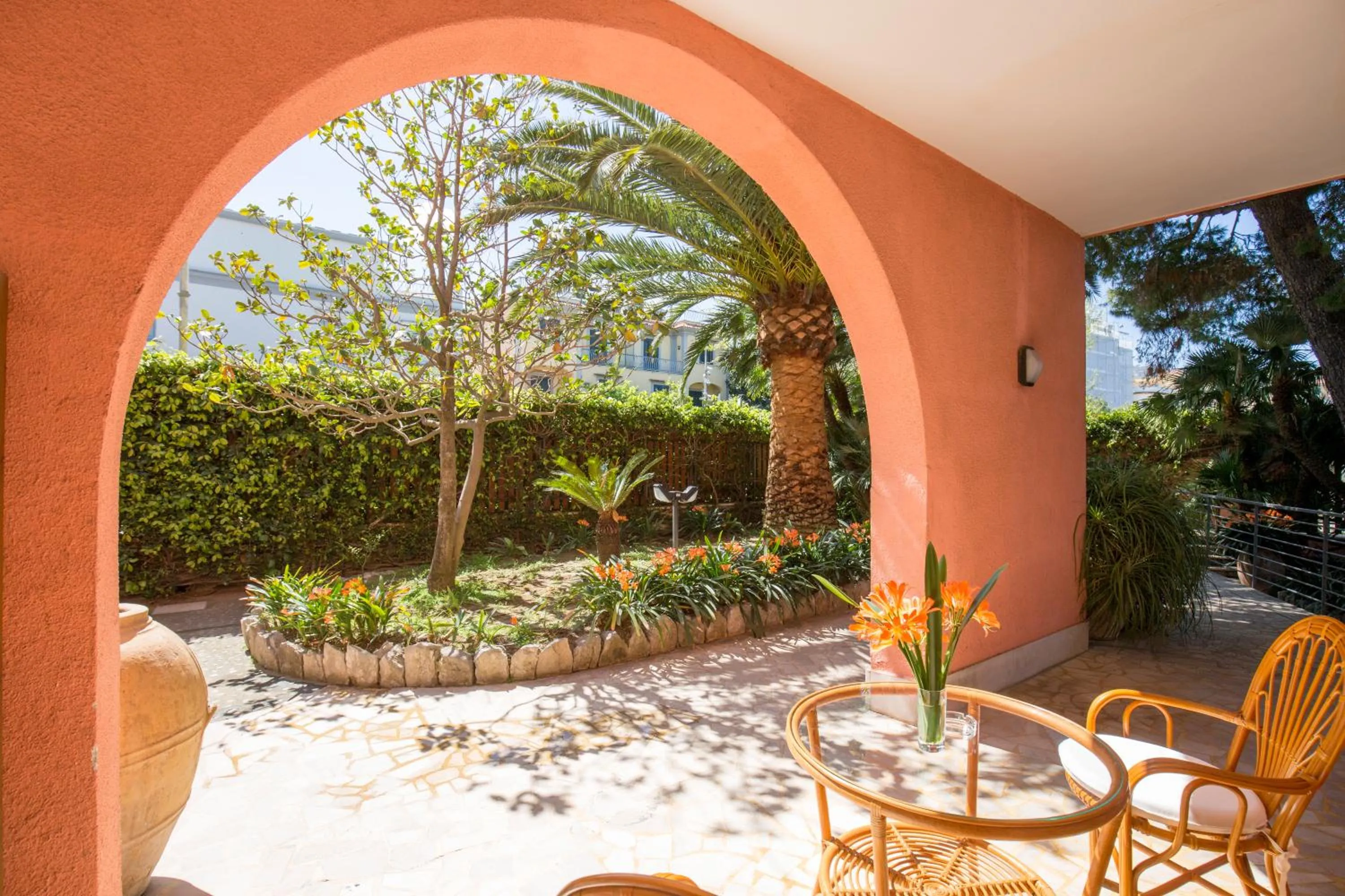 Patio in Villa Rosa Sorrento