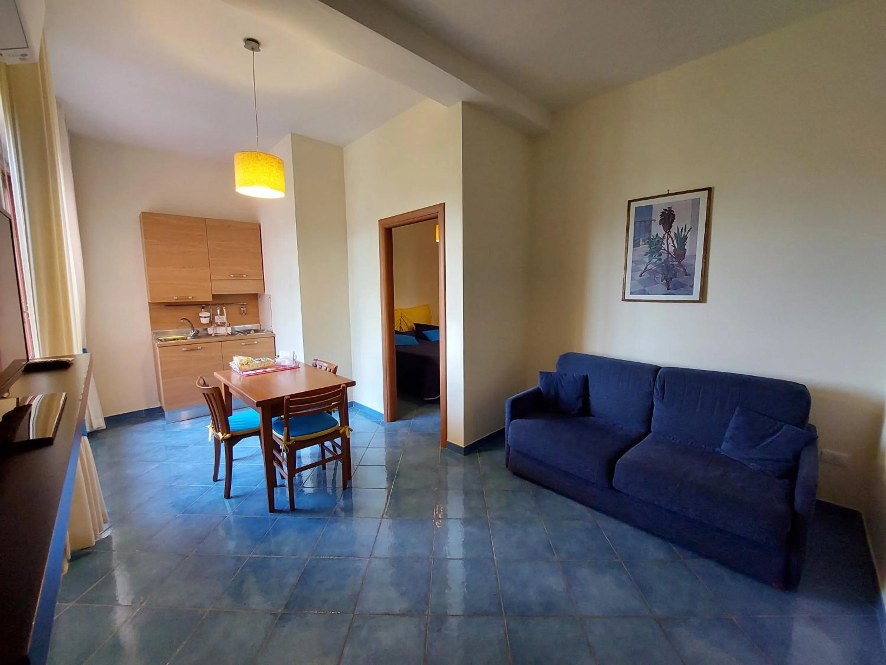 Living room in Villa Rosa Sorrento