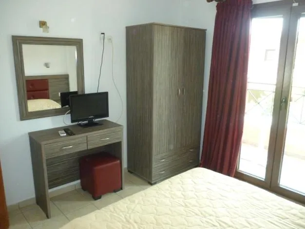 Bedroom, Bed in Gouvia House Luxury Apartments