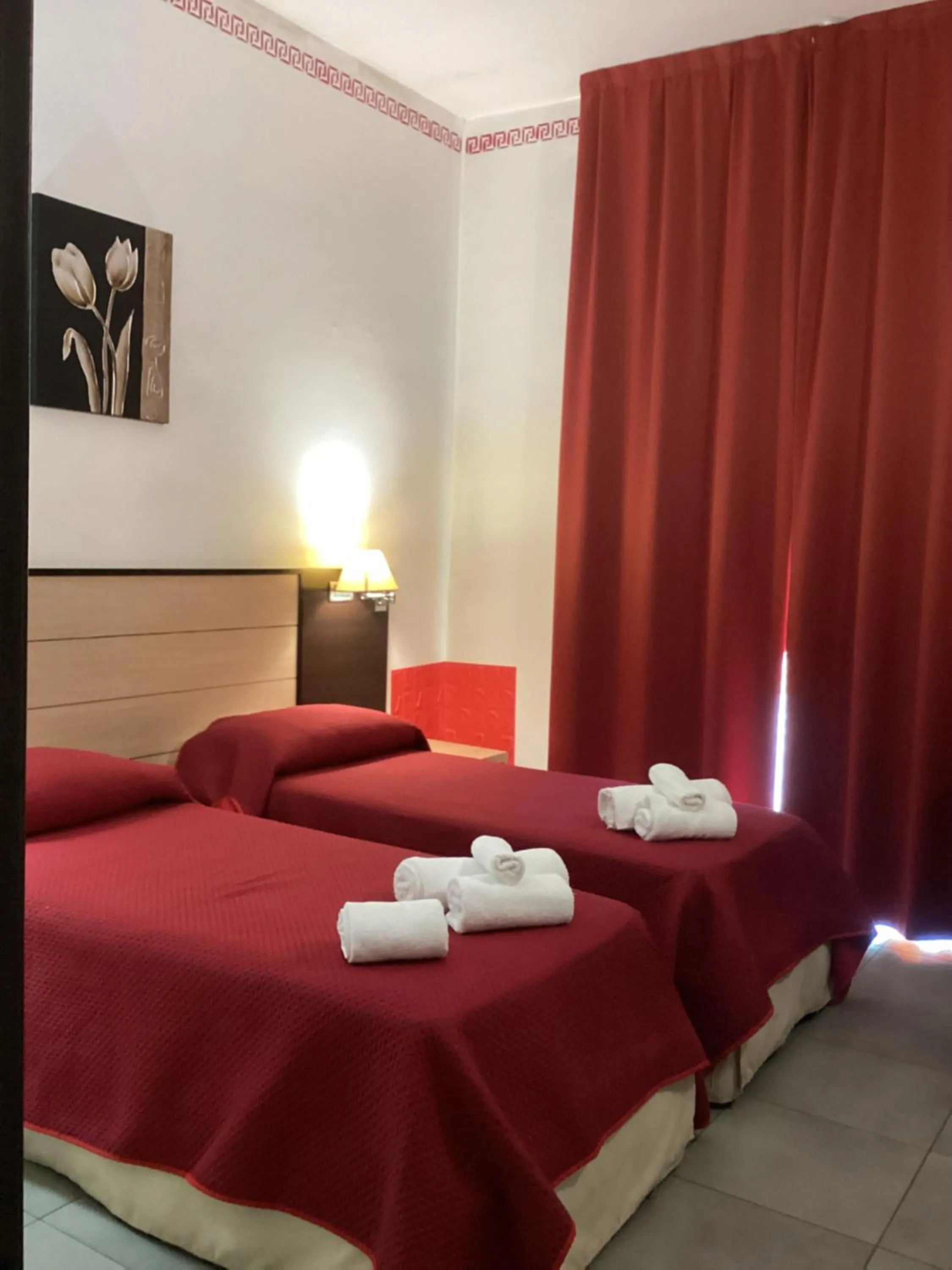 Bed in Hotel Insteia