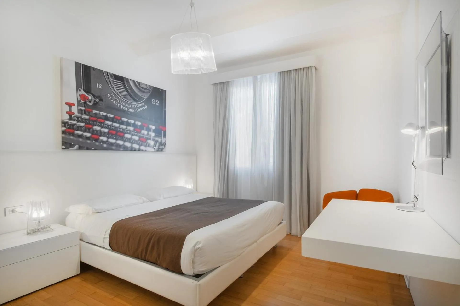Bedroom, Bed in Felix Hotels - Residence Hotel Grandi Magazzini