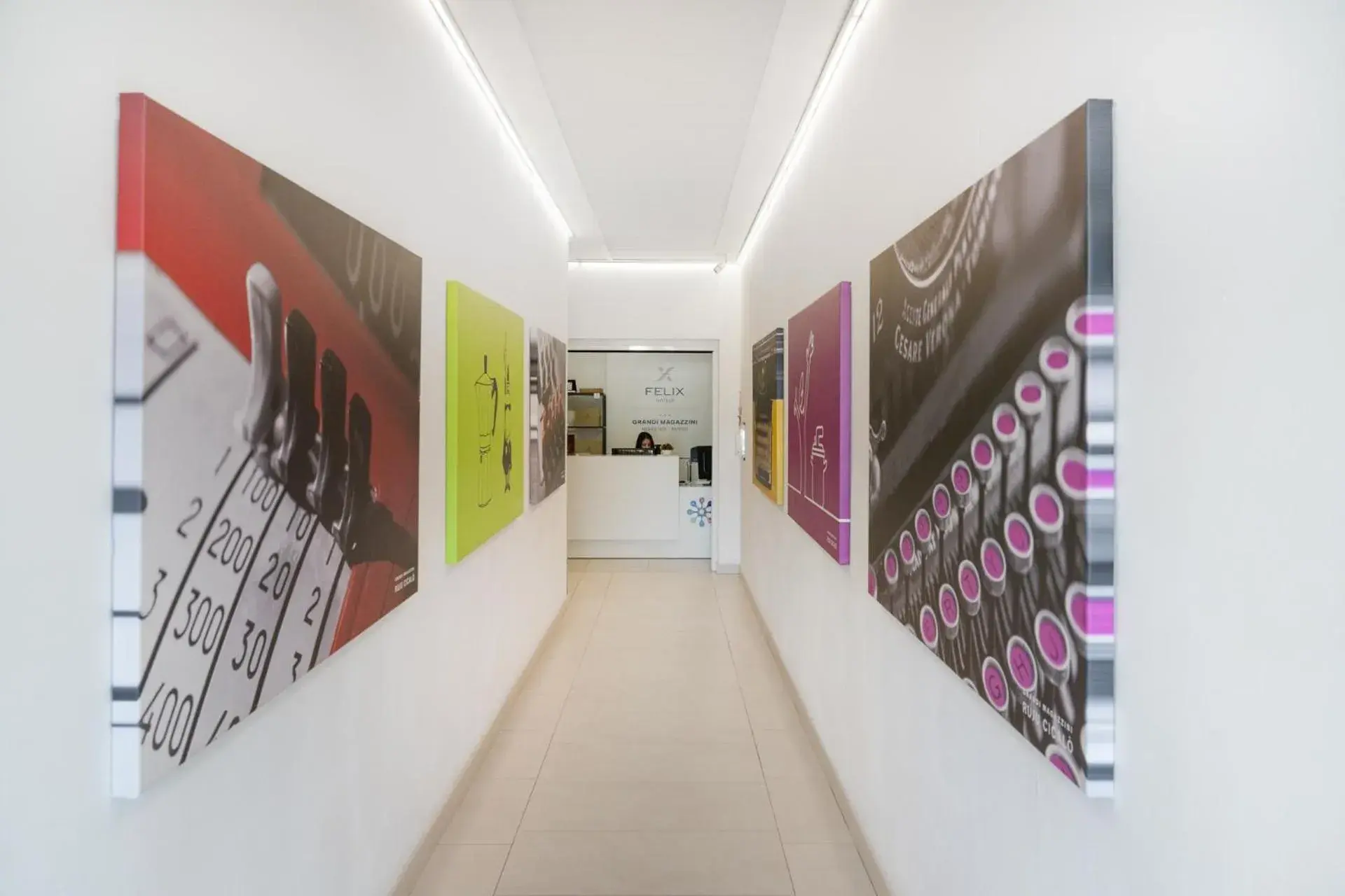 Lobby or reception in Felix Hotels - Residence Hotel Grandi Magazzini Lobby or reception in Felix Hotels - Residence Hotel Grandi Magazzini