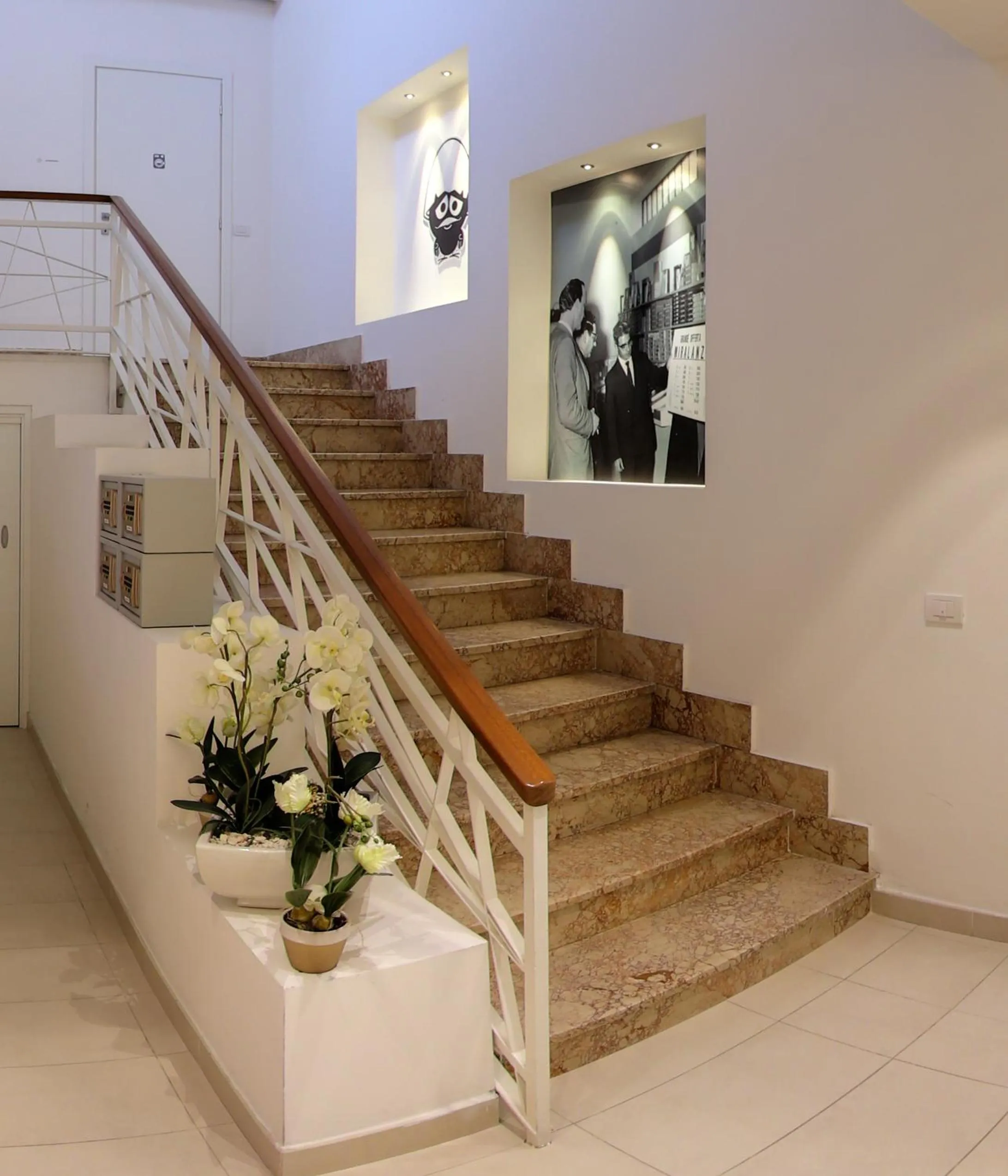 Decorative detail in Felix Hotels - Residence Hotel Grandi Magazzini