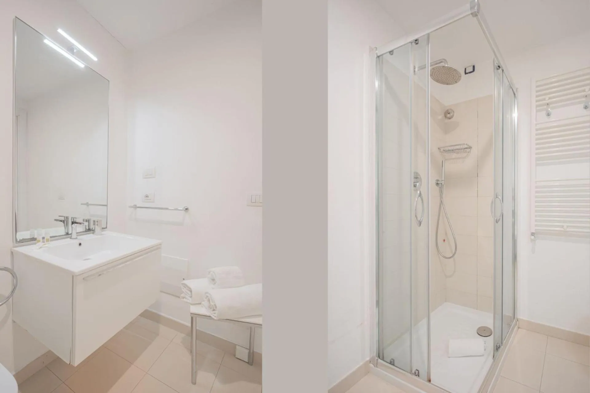 Bathroom in Felix Hotels - Residence Hotel Grandi Magazzini