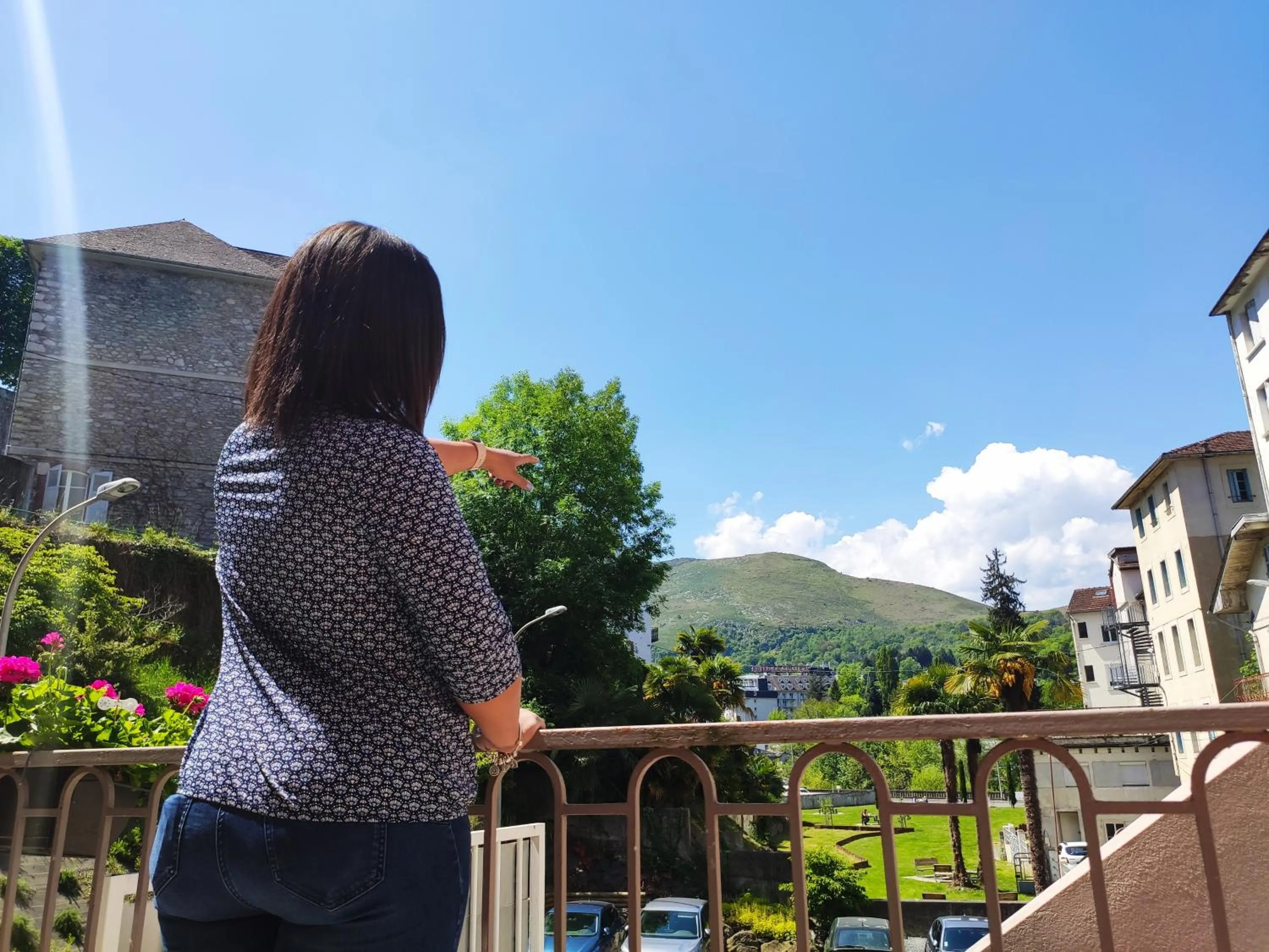 View (from property/room) in Hôtel Hélianthe