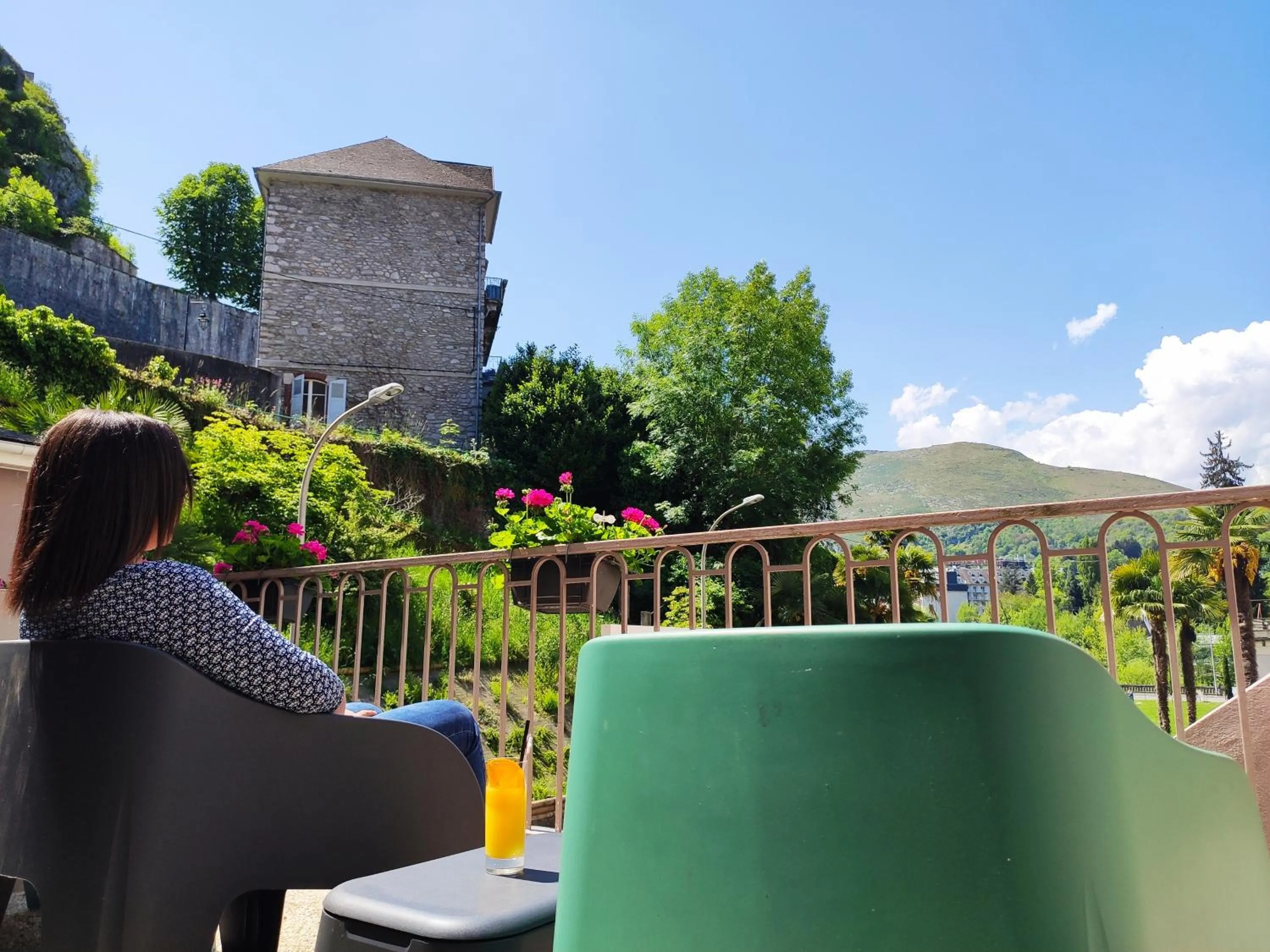 View (from property/room) in Hôtel Hélianthe