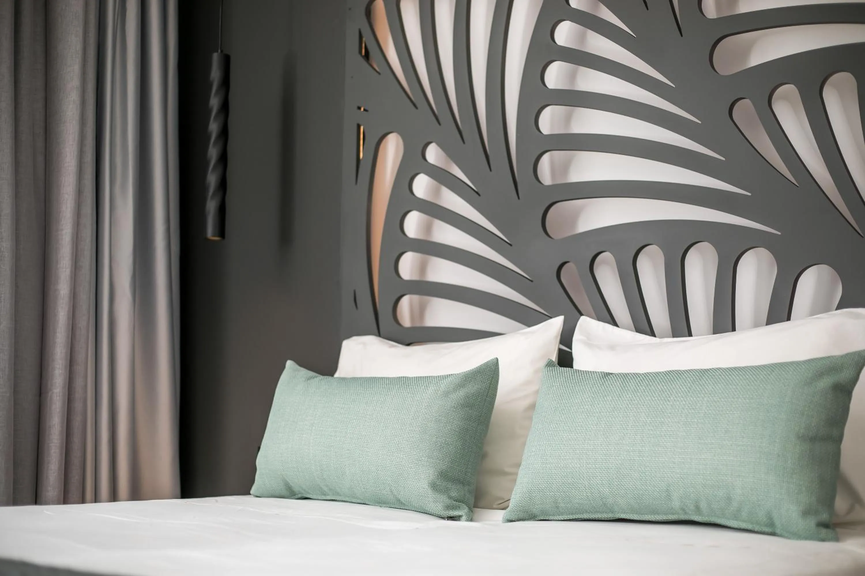 Bed in CasaStavris - Aparts & Pool Suites