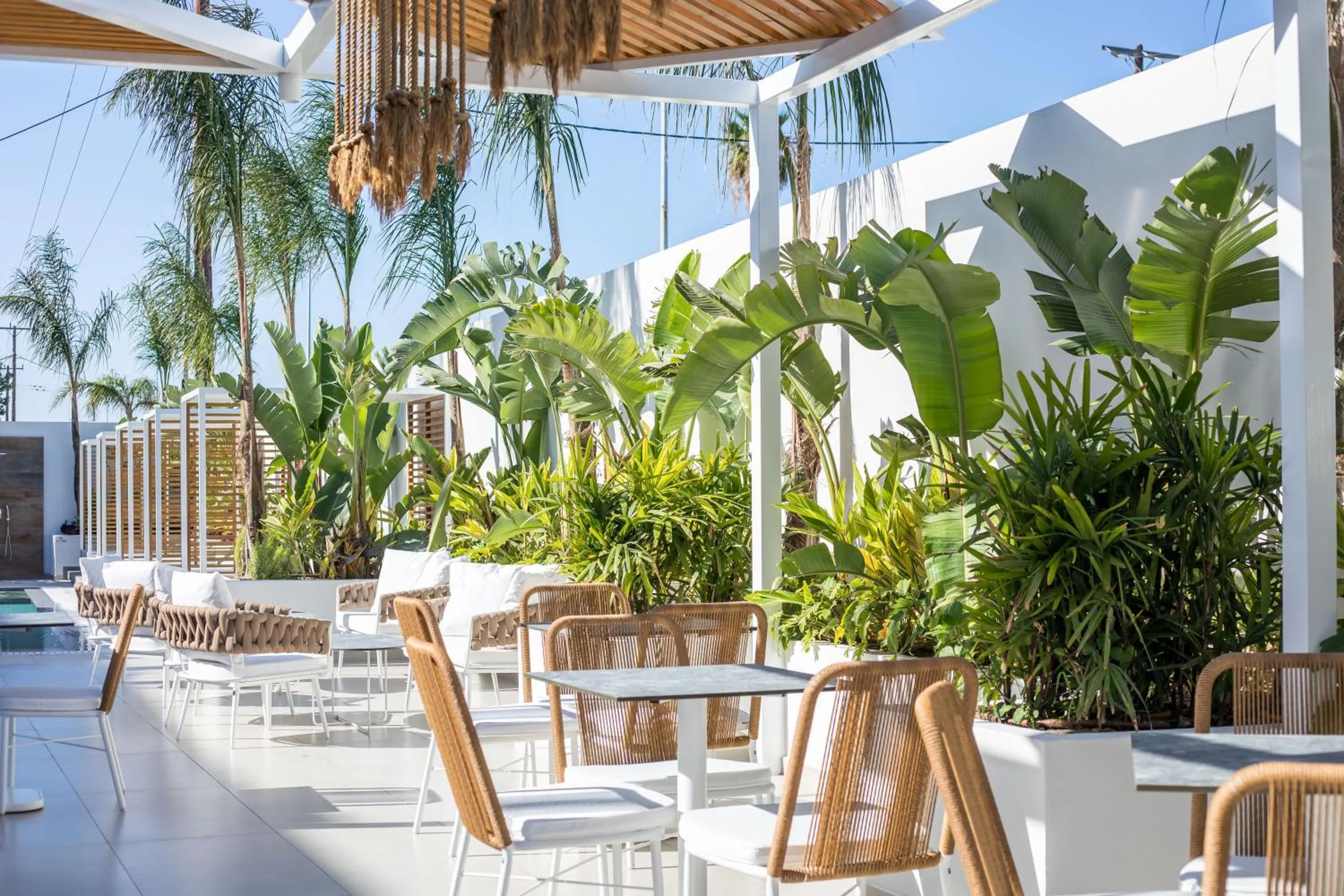 Seating area in CasaStavris - Aparts & Pool Suites