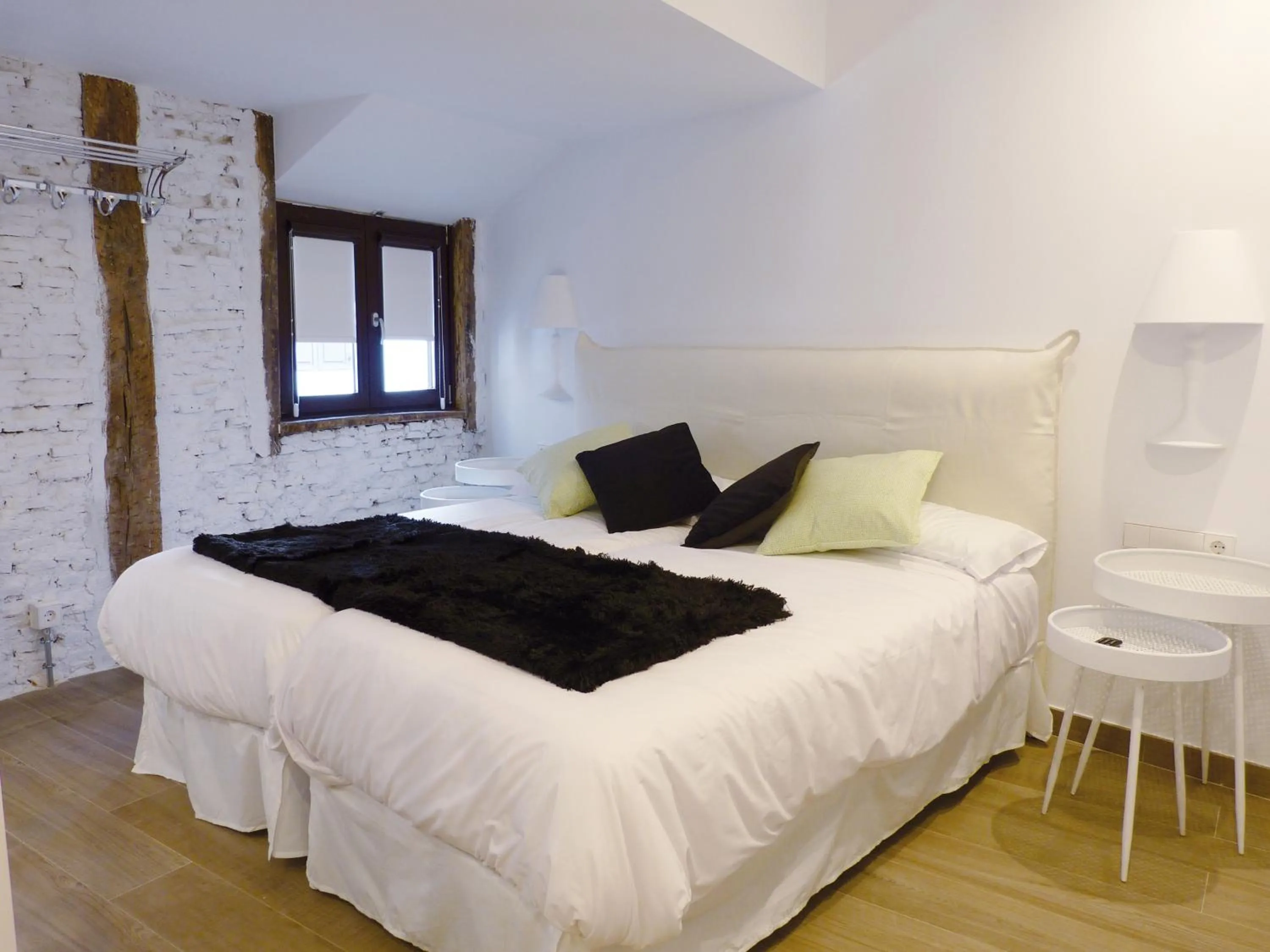 Bed in Pensión Lo Bilbao