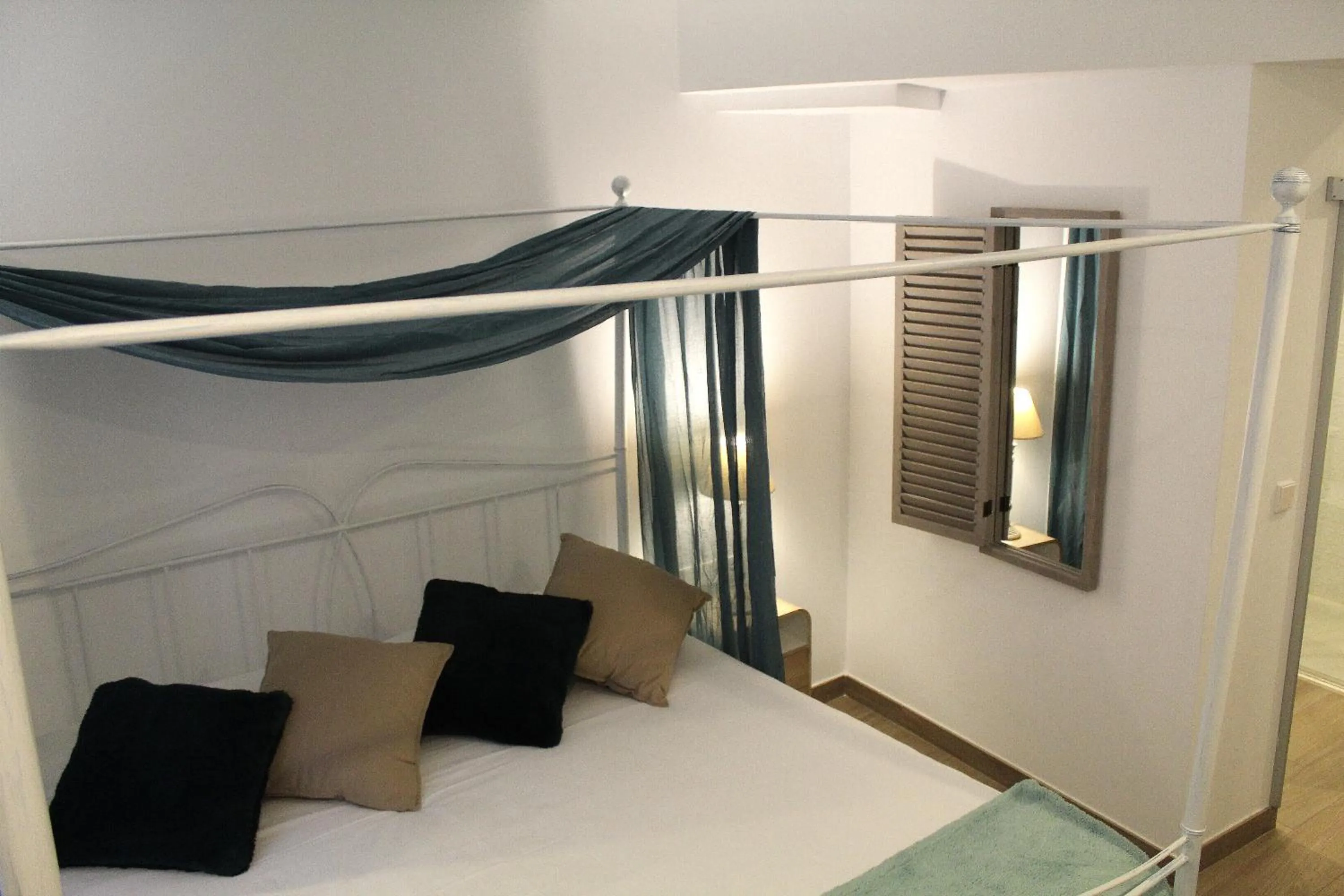 Bed in Pensión Lo Bilbao