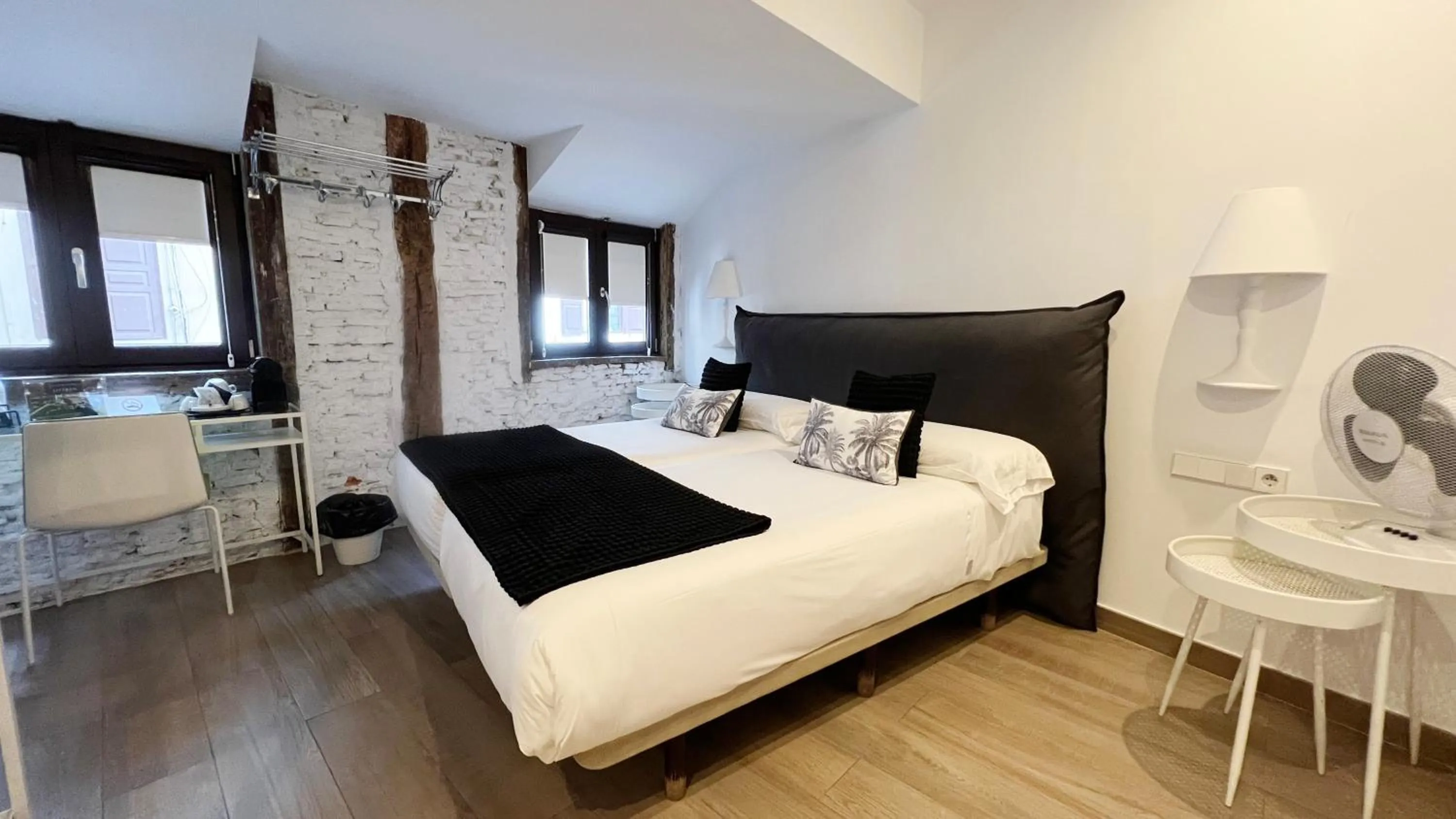 Bed in Pensión Lo Bilbao