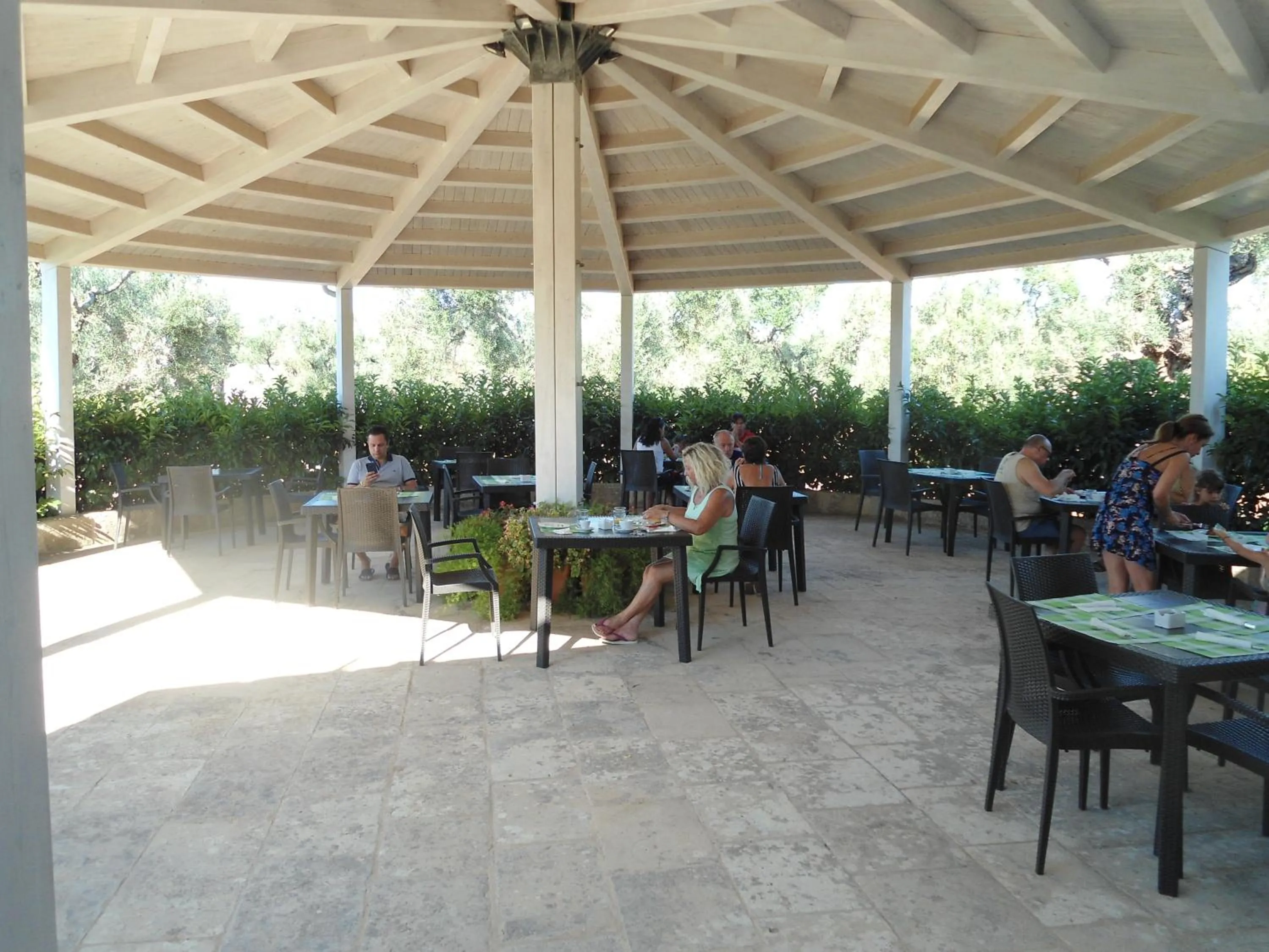 Patio in Tenuta Pigliano Hotel