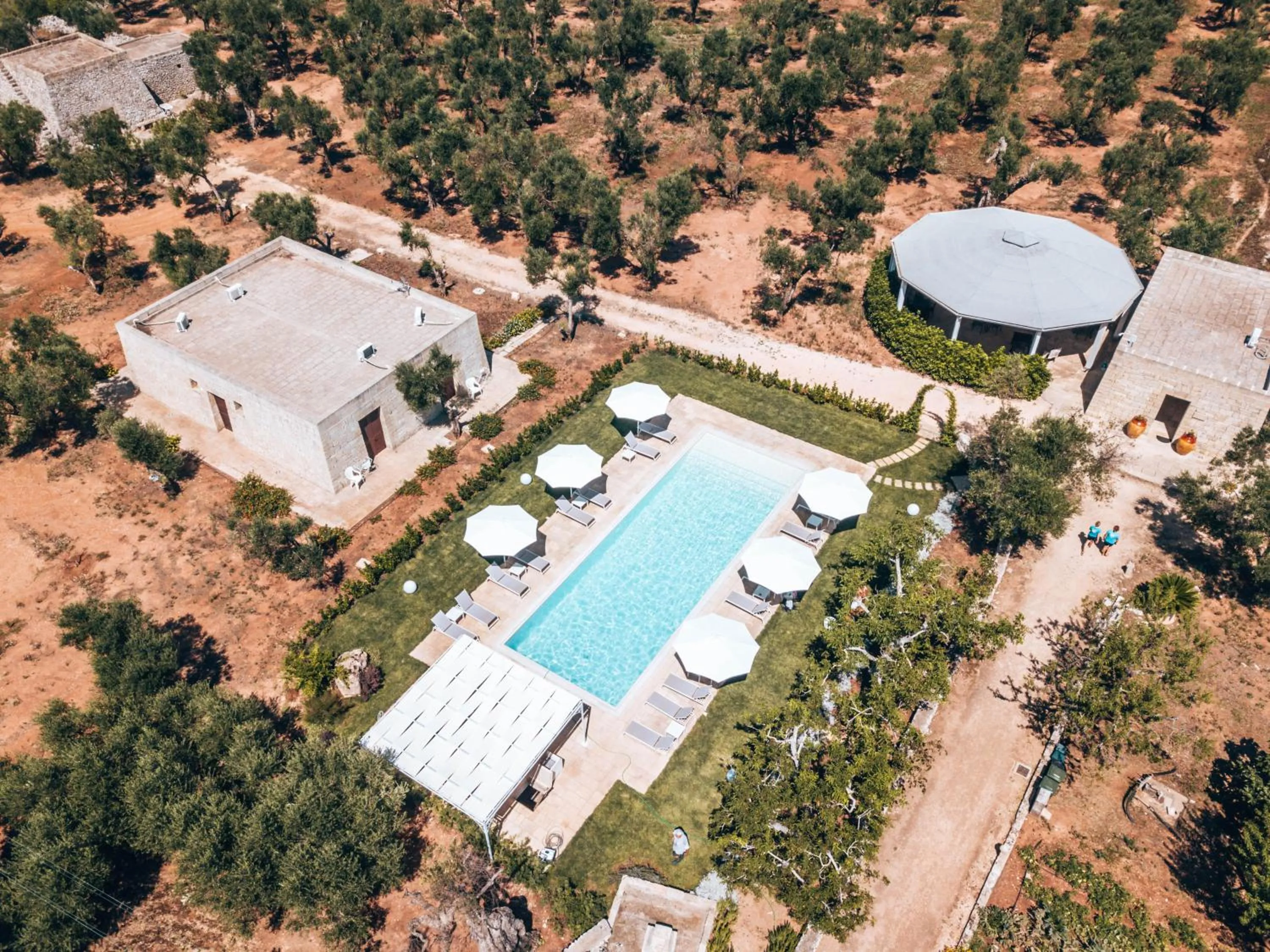 Bird's eye view in Tenuta Pigliano Hotel