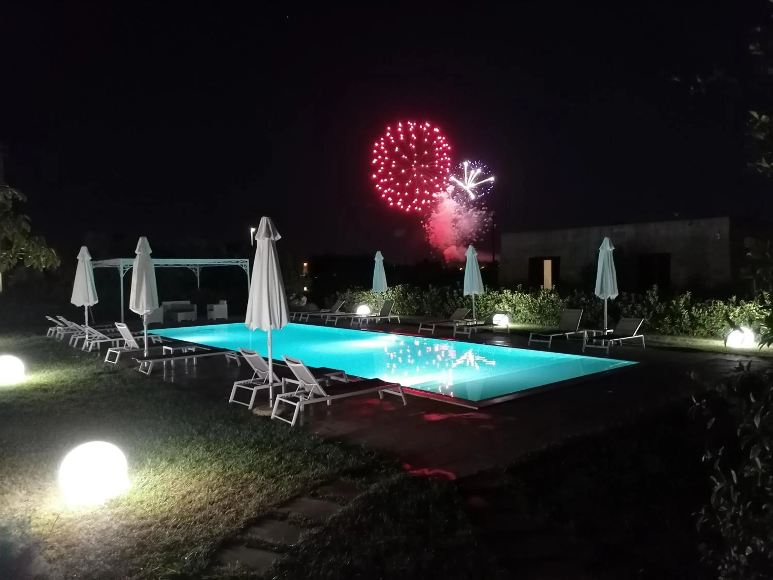 Swimming pool in Tenuta Pigliano Hotel