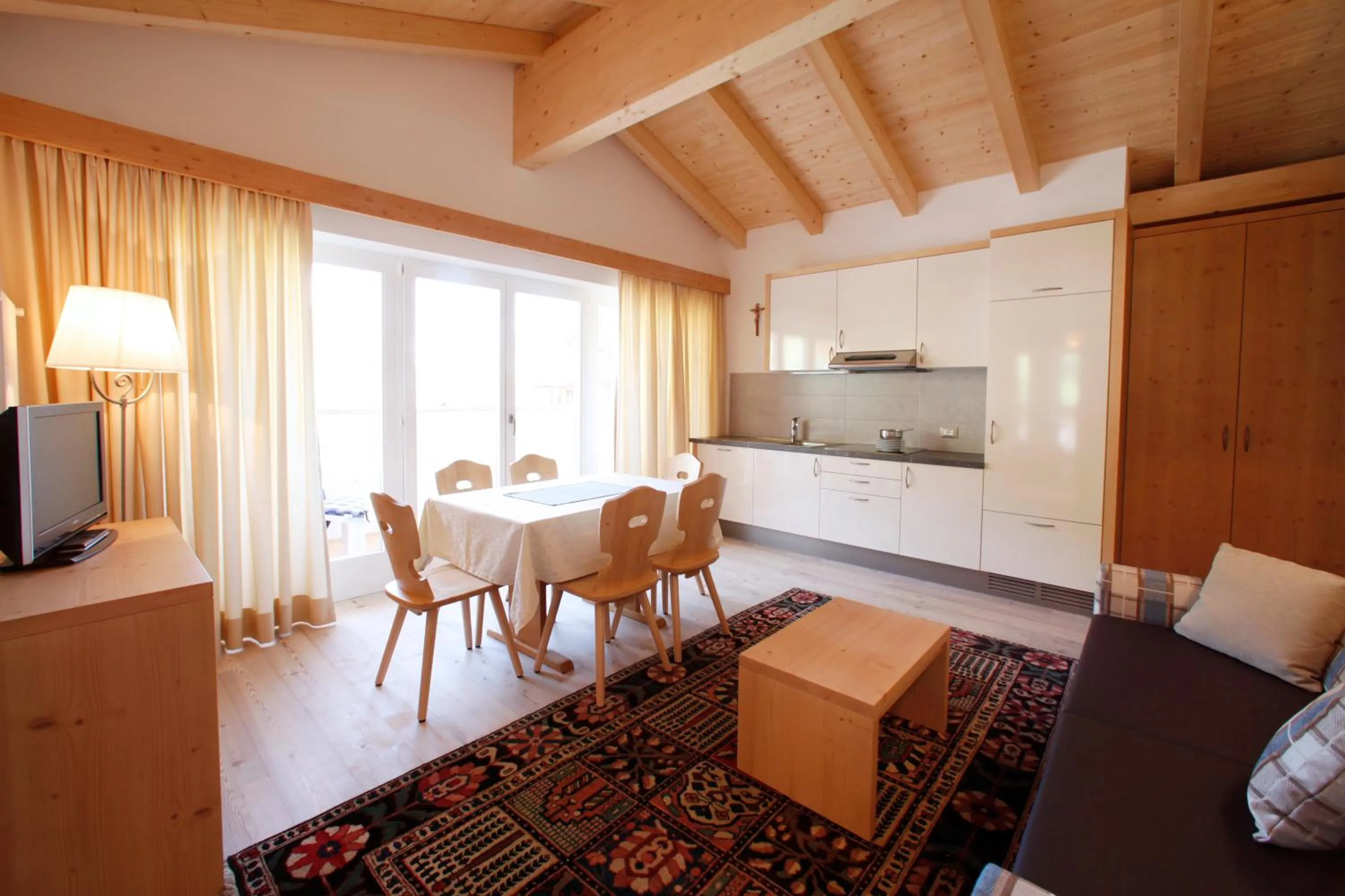 Living room, Bed in Christophorus Mountain Residence