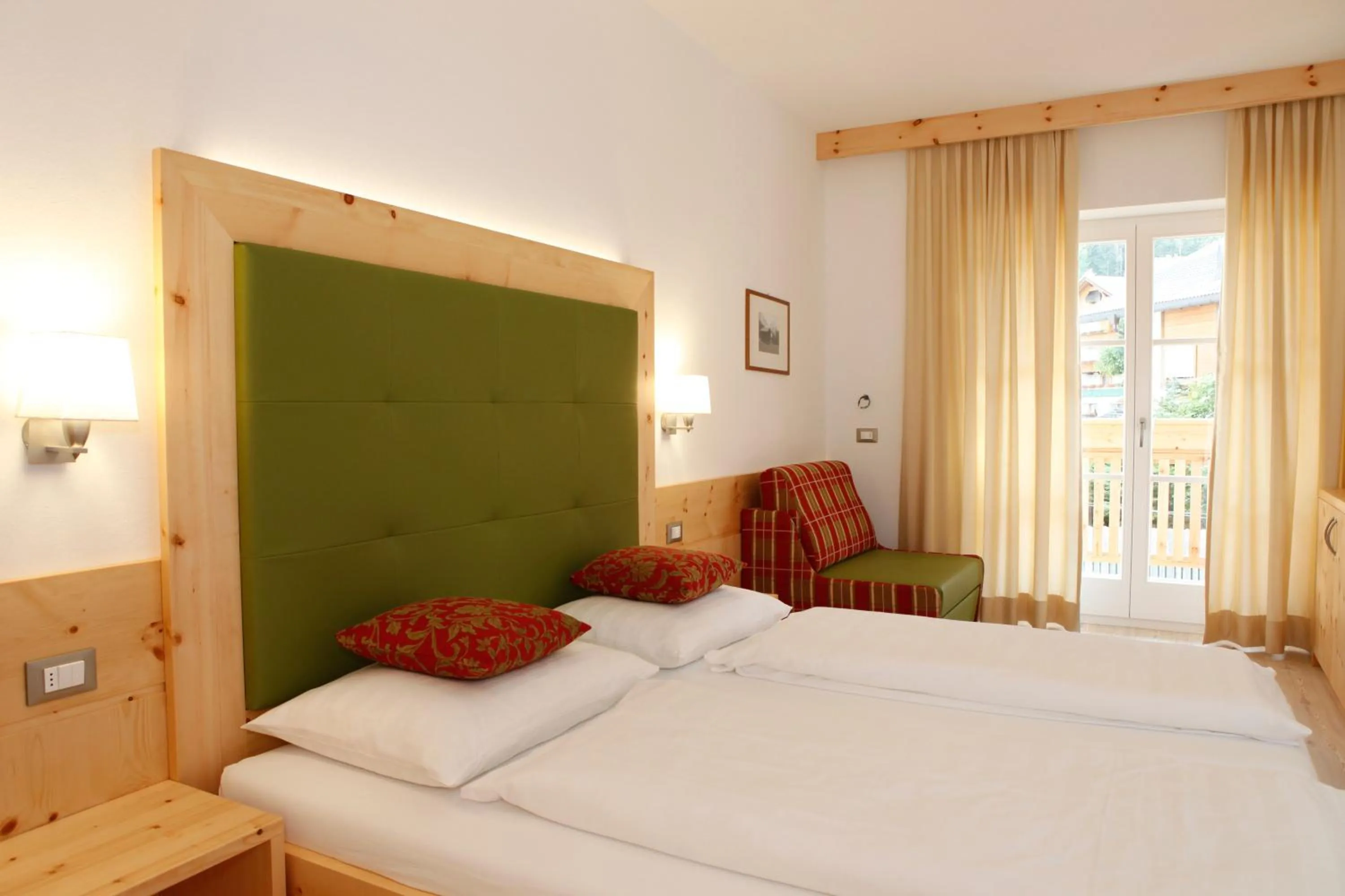 Bed in Christophorus Mountain Residence