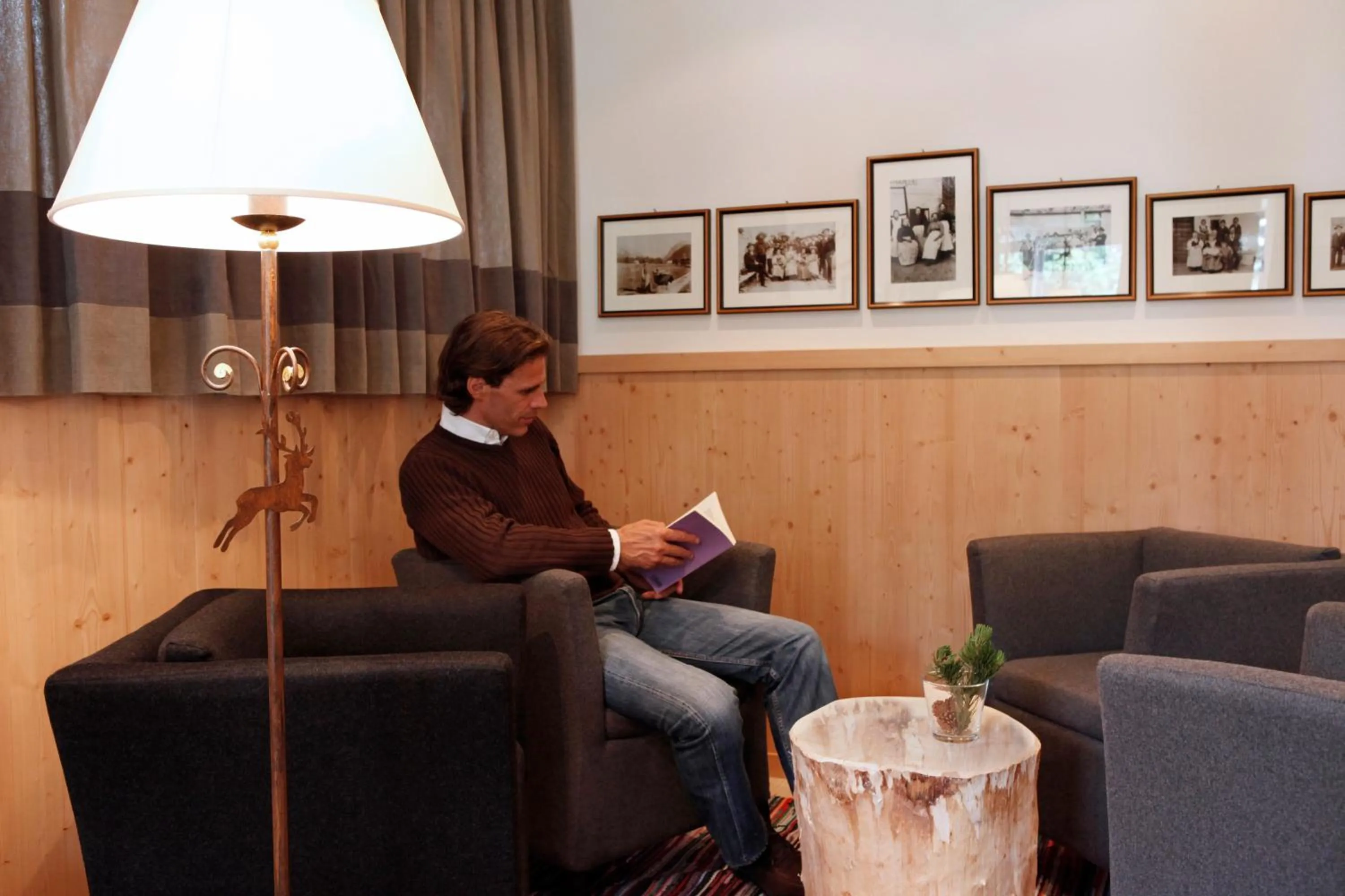 Lobby or reception in Christophorus Mountain Residence