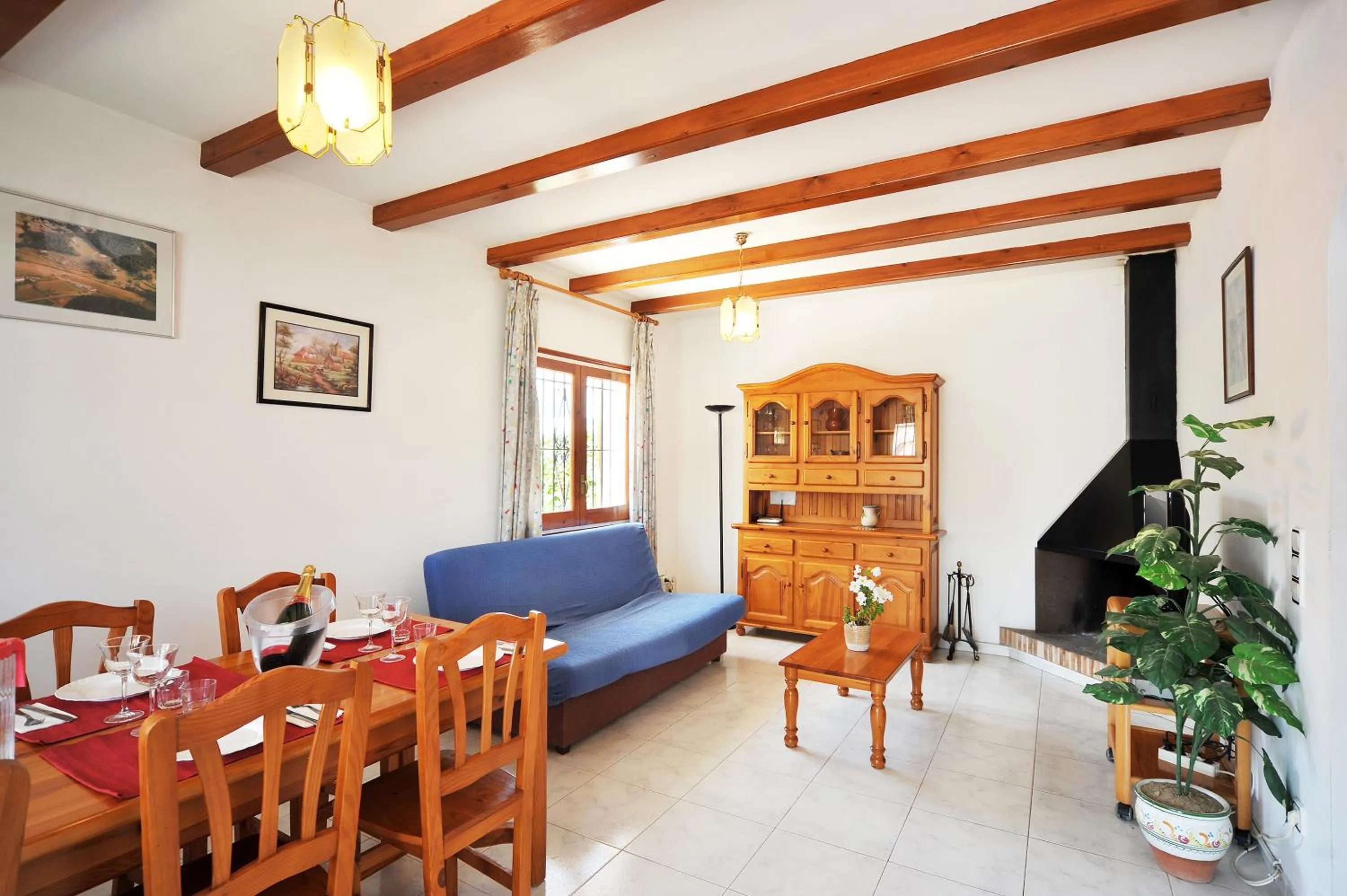 Living room in Estepa negra