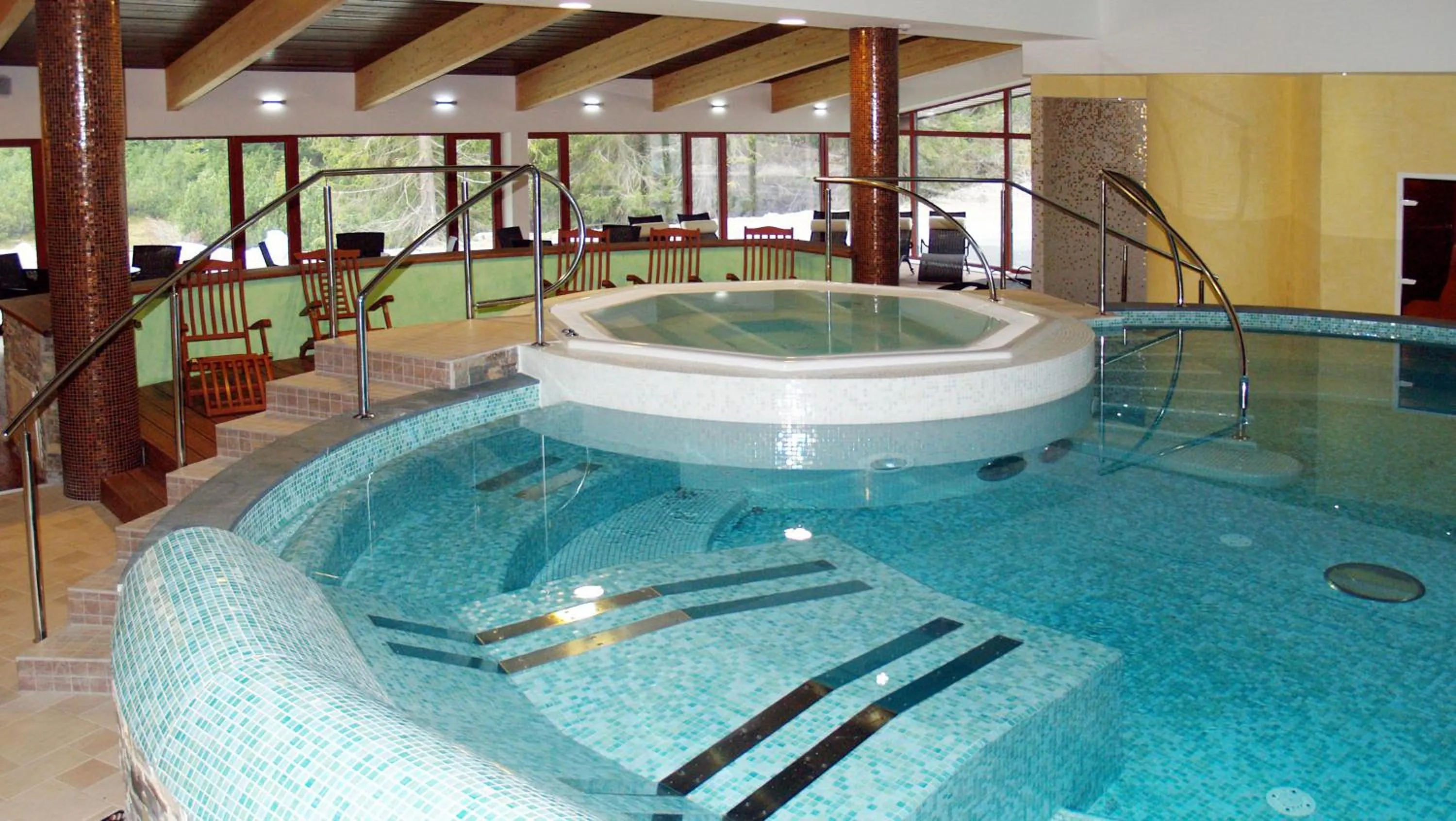 Swimming pool in Hotel Patria