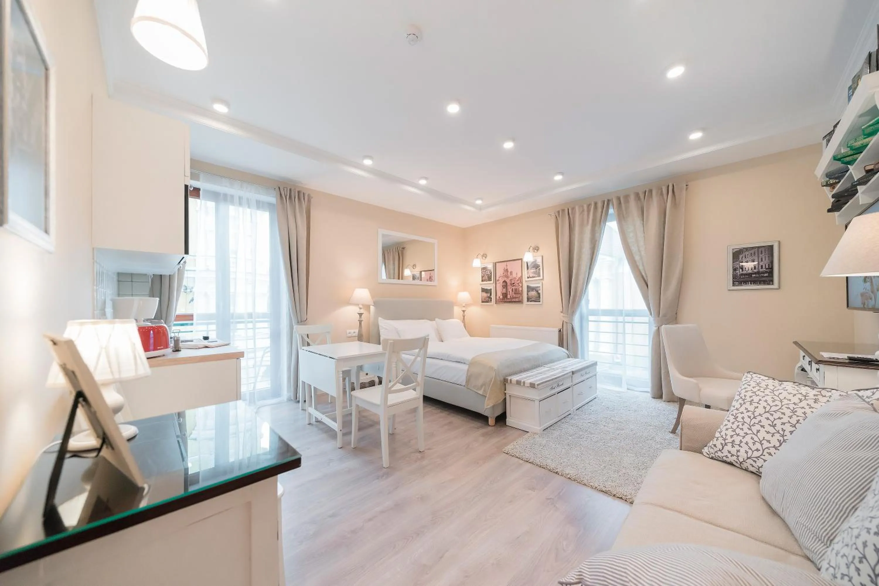 Kitchen or kitchenette in Revelton Studios Františkovy Lázně