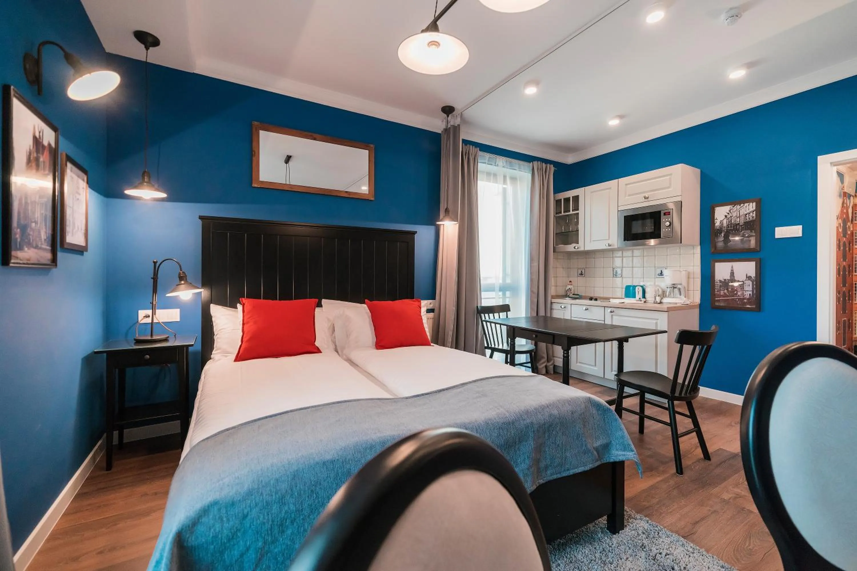 Photo of the whole room, Bed in Revelton Studios Františkovy Lázně