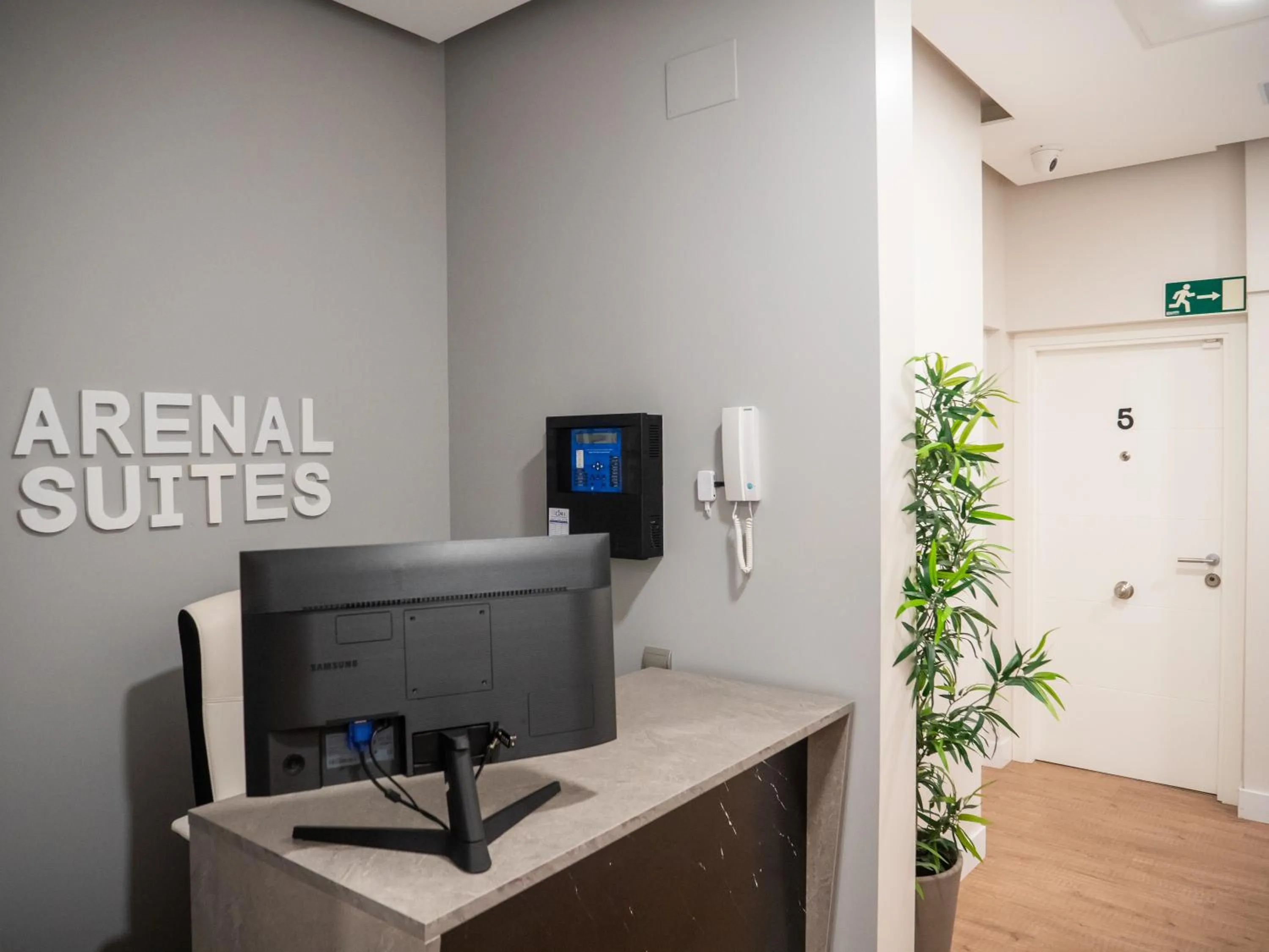 Lobby or reception in Arenal Suites Gran Vía