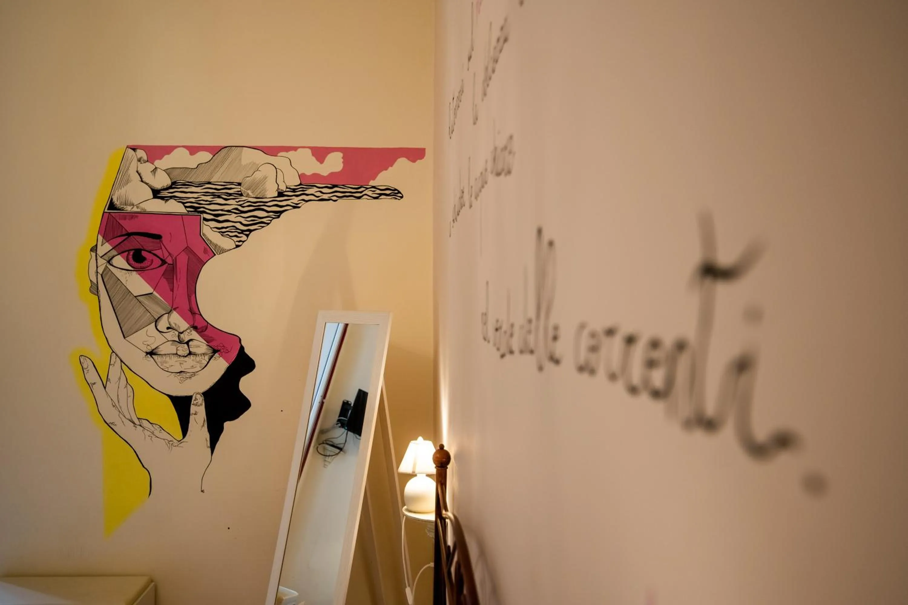 Decorative detail in Terre Dipinte