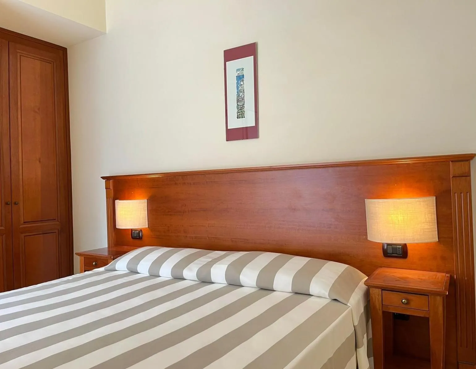 Bed in Albergo Degli Amici