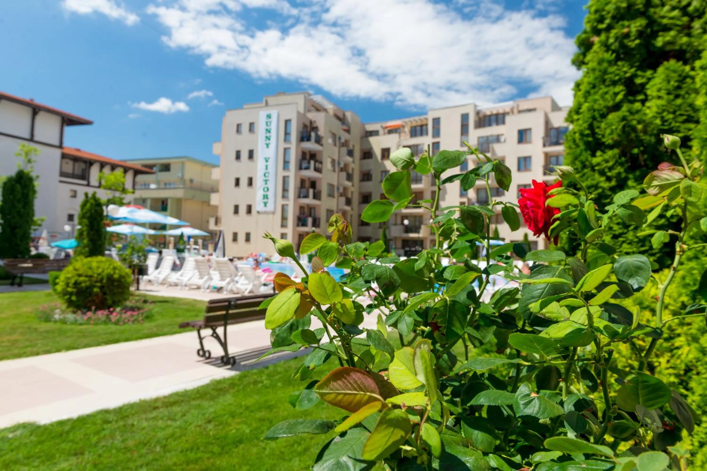 Garden view in TSB Sunny Victory