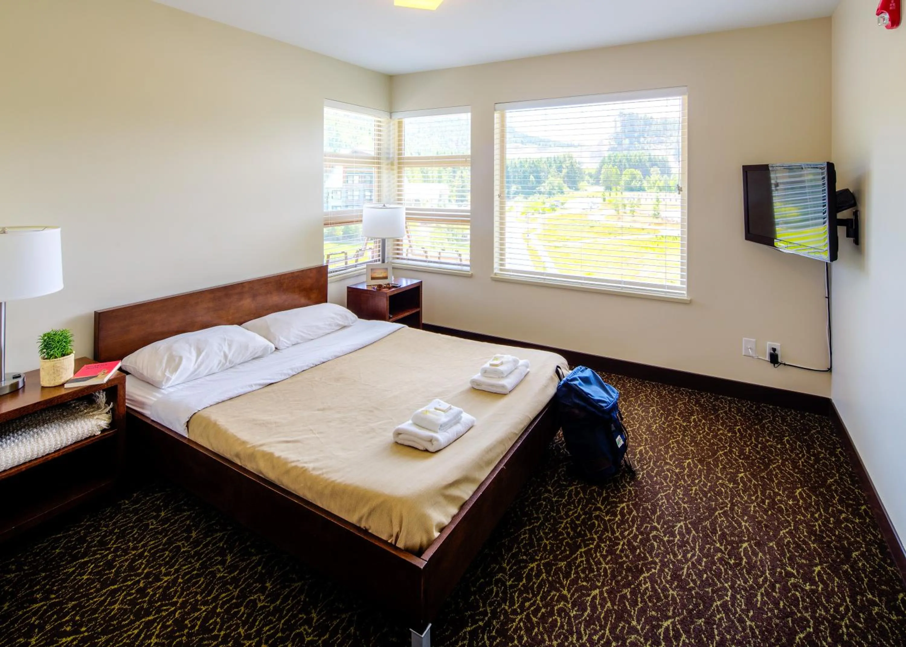 Queen Room with Private Bathroom in HI Whistler - Hostel