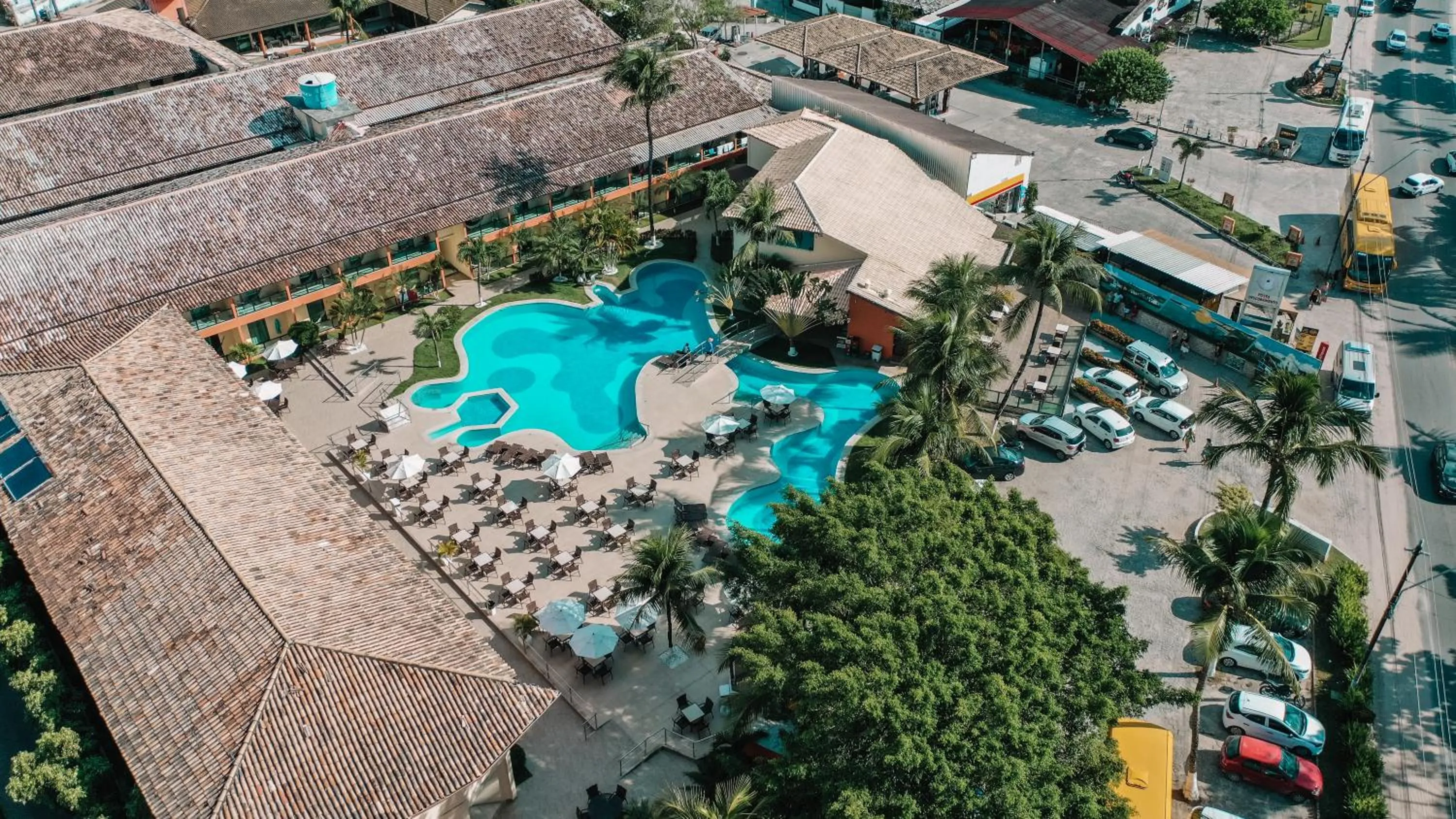 Bird's eye view in Hotel Beach Hills